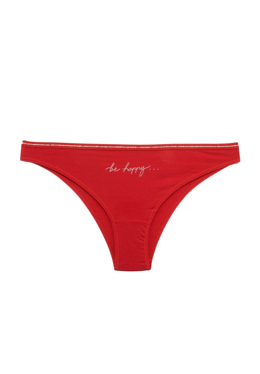  Σλιπ γυναικείο Lurex Red Be Happy 11684 2025