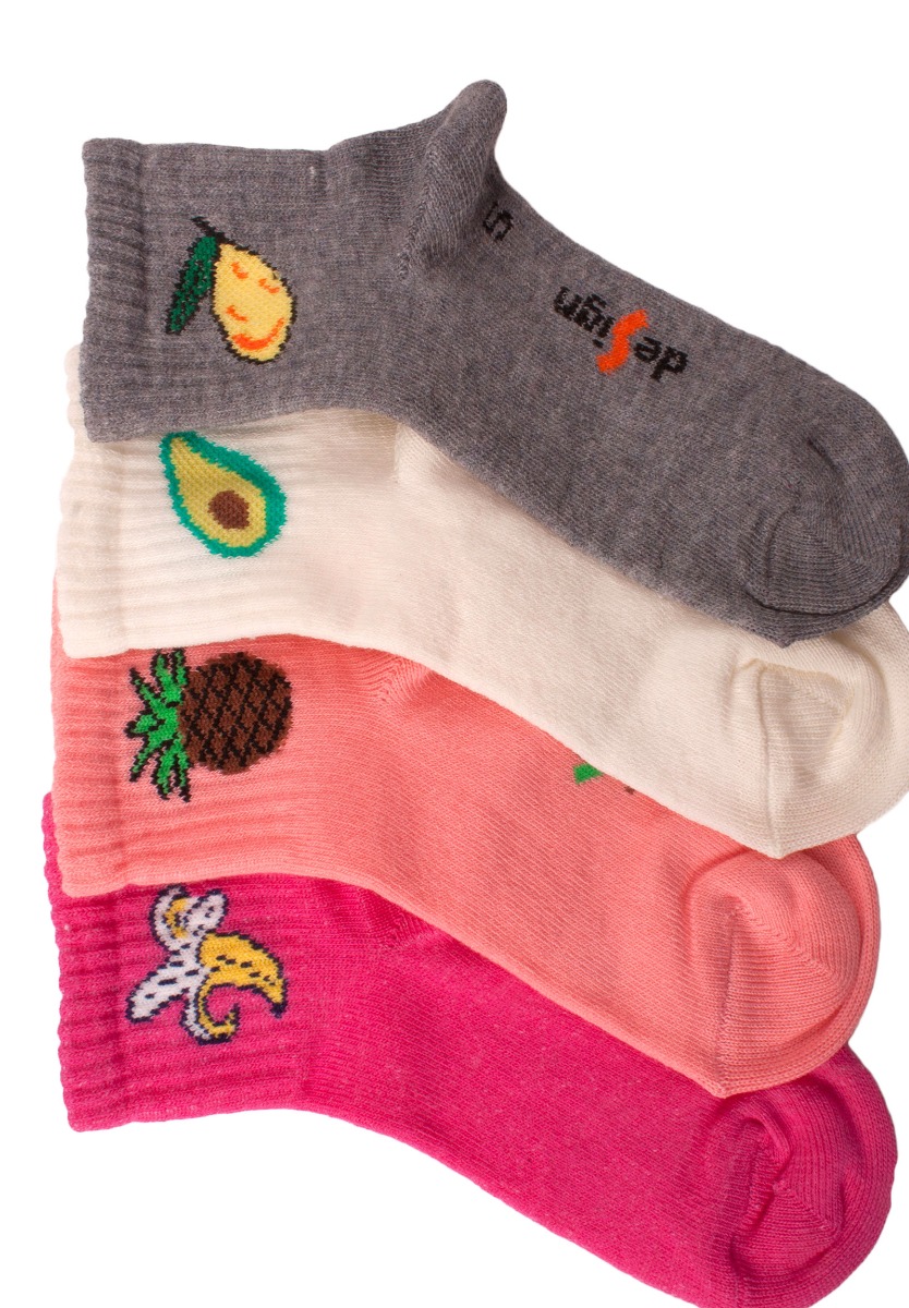 Κάλτσες παιδικές Cool Fruits 4 τεμ. 5103083 φωτογραφία