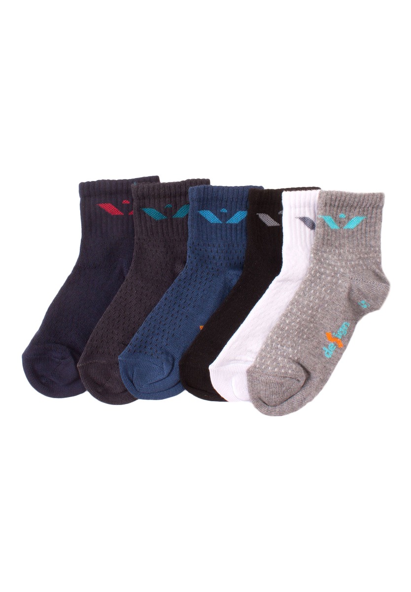 Κάλτσες ημίκοντες παιδικές Happy 6 τεμ. 5105054 φωτογραφία