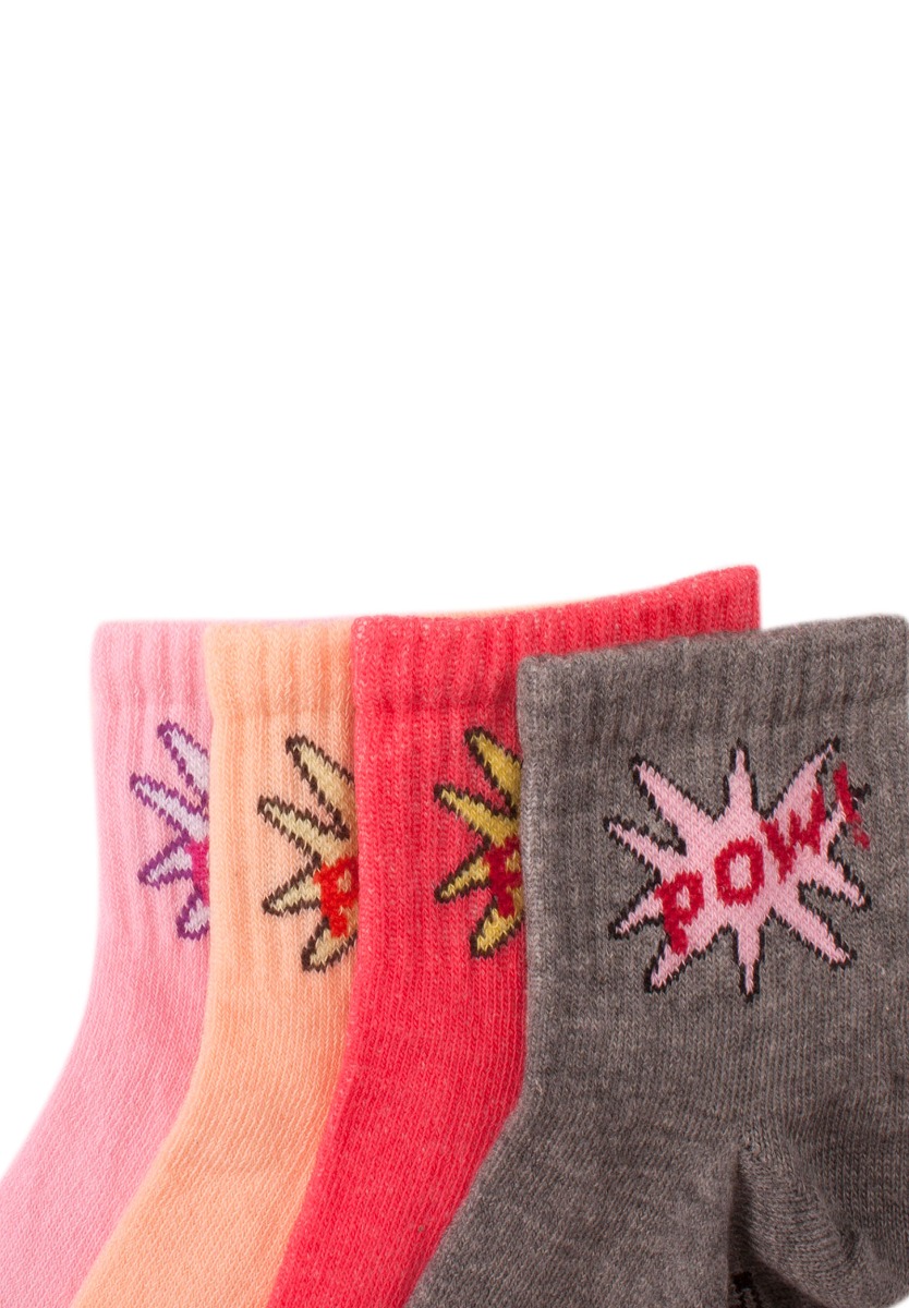 Κάλτσες ημίκοντες παιδικές Girl Power 4 τεμ. 5105085 φωτογραφία