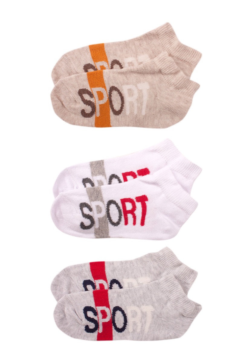 Bi Baby Σοσόνια παιδικά Sport Μπεζ Οικονομική Συσκευασία 3 τεμ. 682892