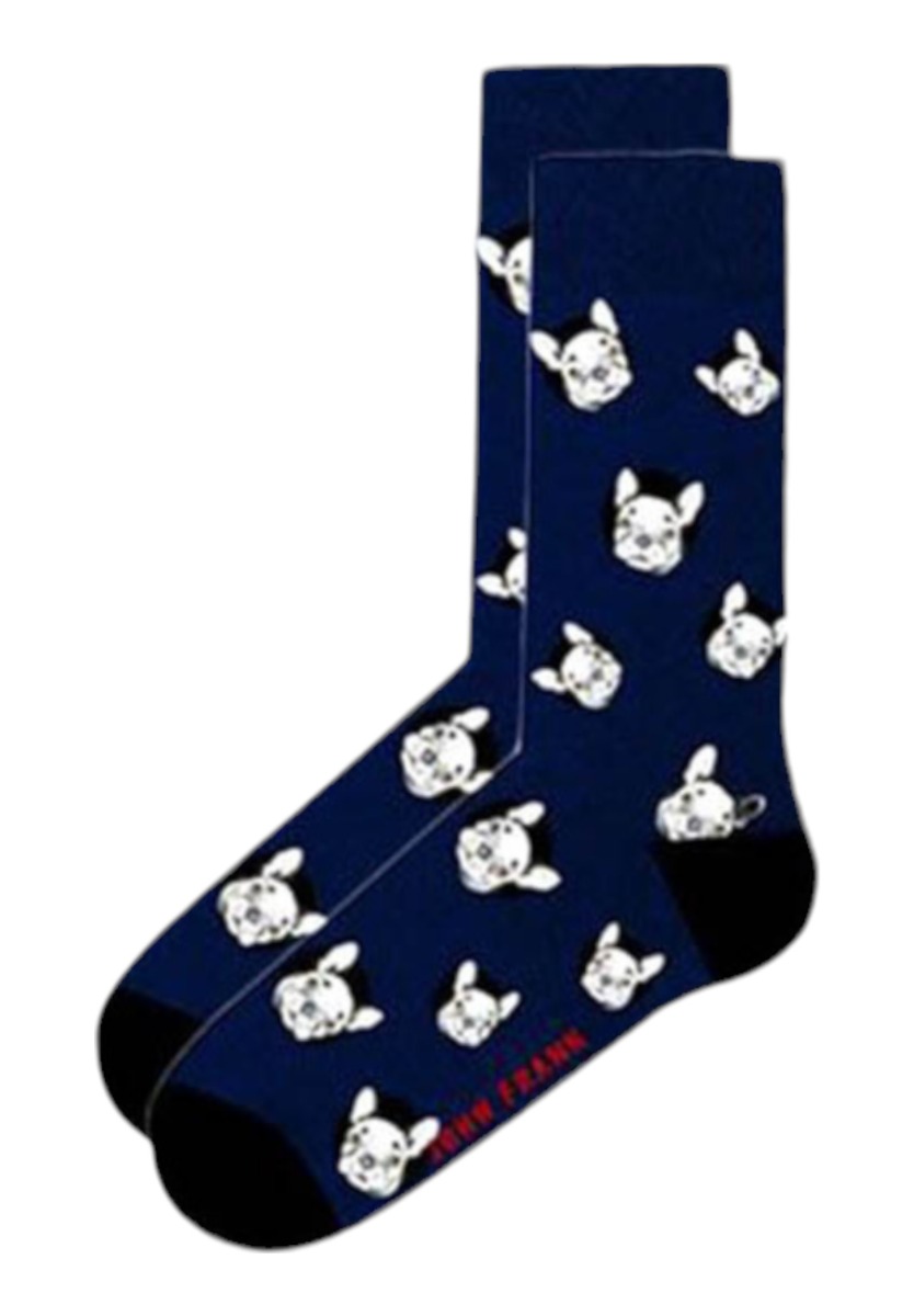 John Frank Κάλτσες ανδρικές John Frank French Bulldog JFLSFUN97