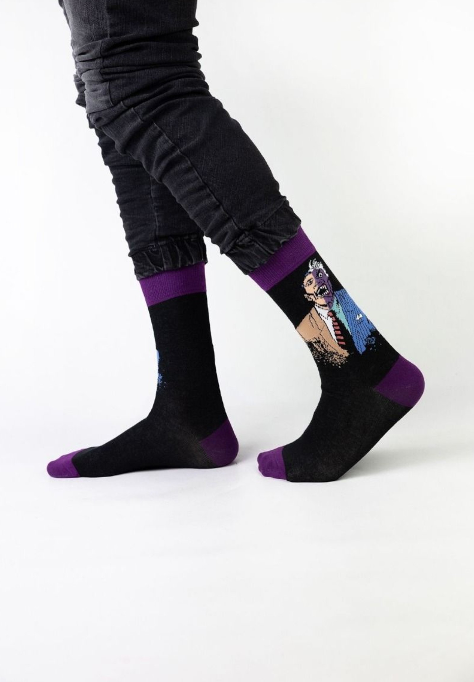 Κάλτσες ανδρικές Joker DC Cimpa JK21533-1-Μαύρο φωτογραφία