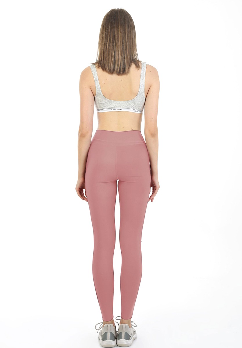 Κολάν γυναικείο αθλητικό John Frank Pink WJFLEG01PINK φωτογραφία