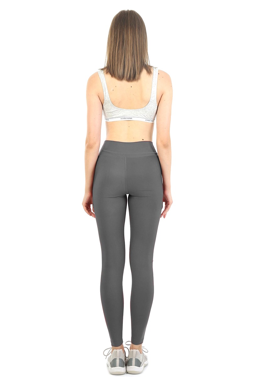 Κολάν γυναικείο αθλητικό John Frank Grey WJFLEG01GREY φωτογραφία