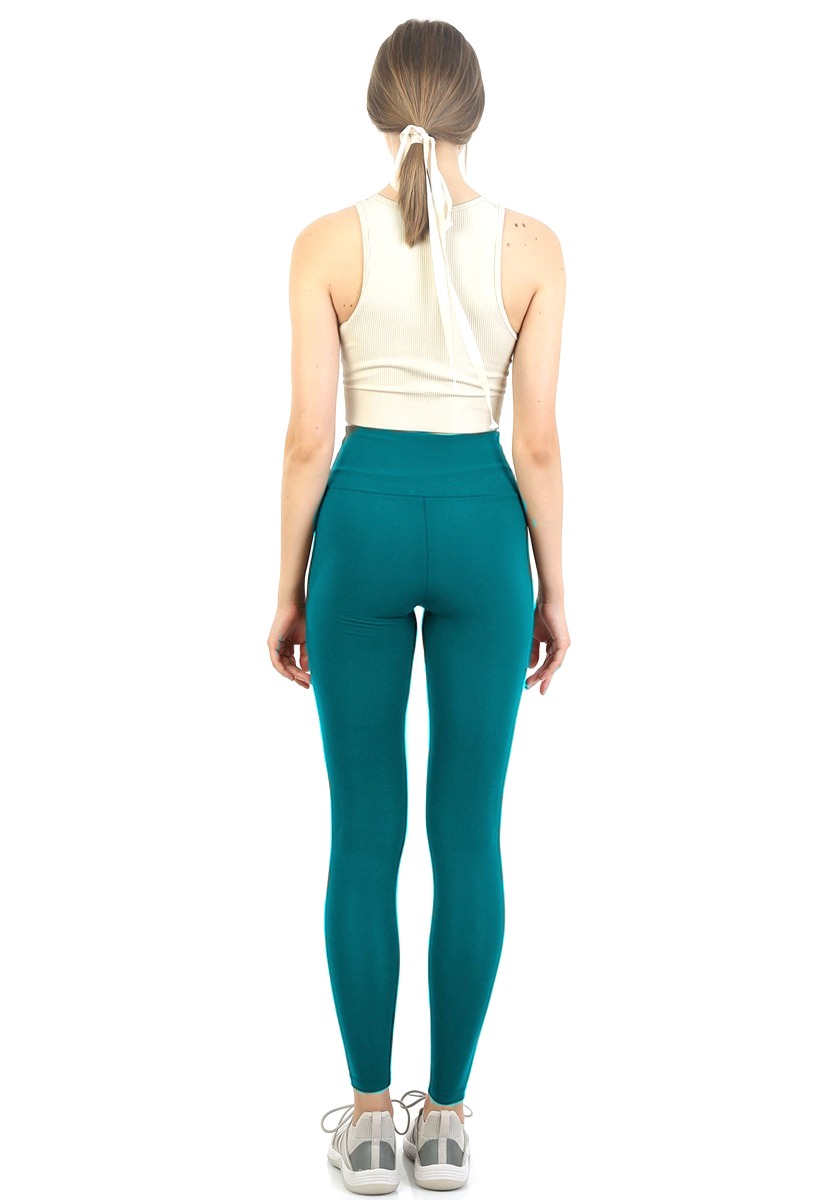 Κολάν γυναικείο αθλητικό John Frank Petrol WJFLEG01PETROL φωτογραφία