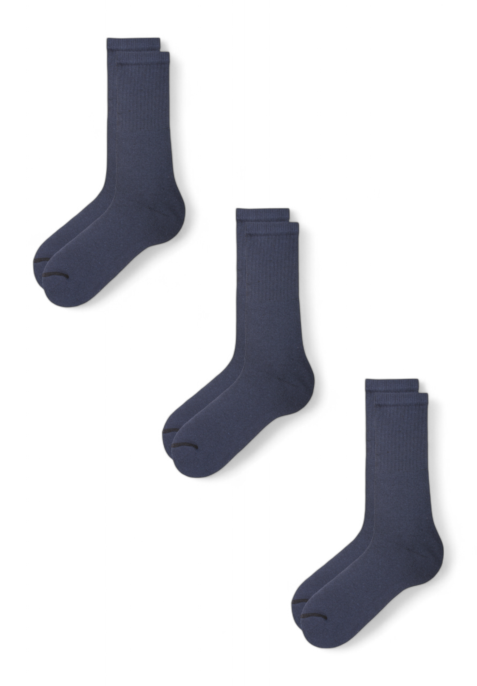 K-Socks Κάλτσες ανδρικές αθλητικές "Sporty" K-Socks 3 Τεμ. K05004-Μπλε