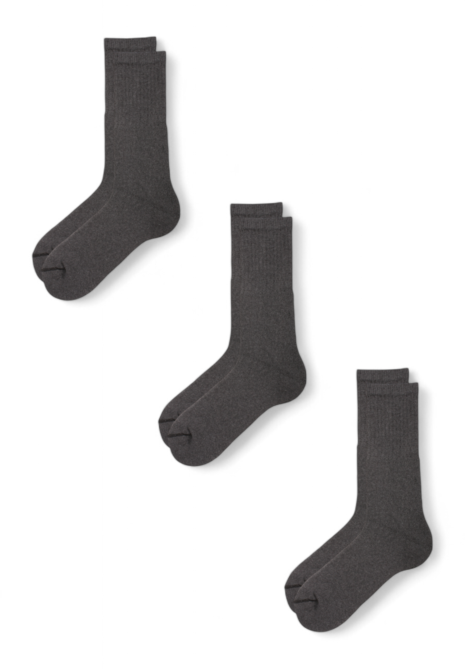 K-Socks Κάλτσες ανδρικές αθλητικές "Sporty" K-Socks 3 Τεμ. K05004-Ανθρακί