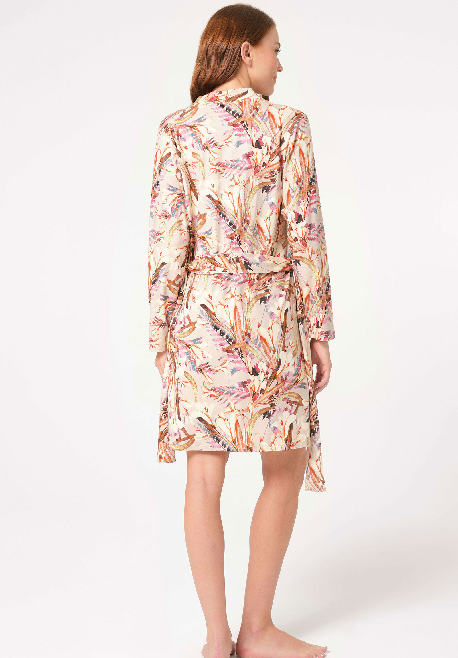 Σετ Νυχτικό με Ρόμπα Anil Modal Λιλά Φλοράλ 5788ANL-Λιλά φωτογραφία