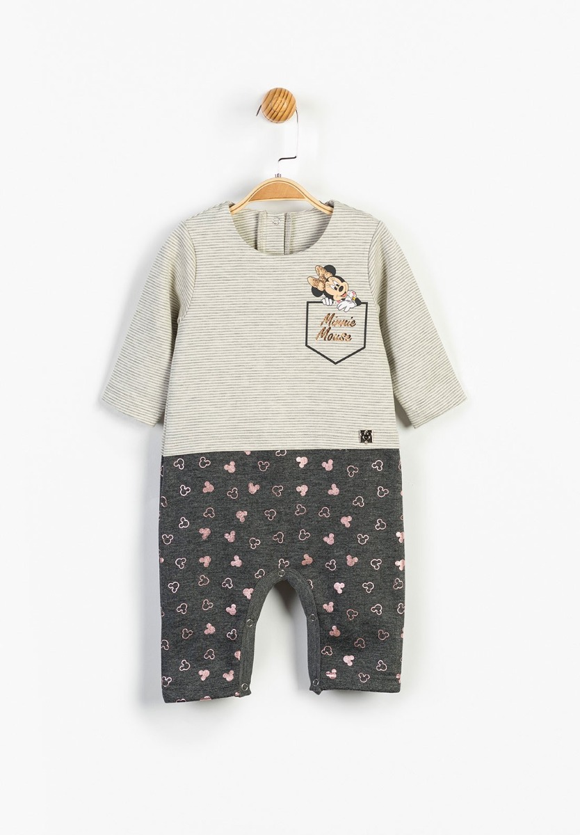 Cimpa Φορμάκι βρεφικό με φλις παντελονάκι Minnie MN13402