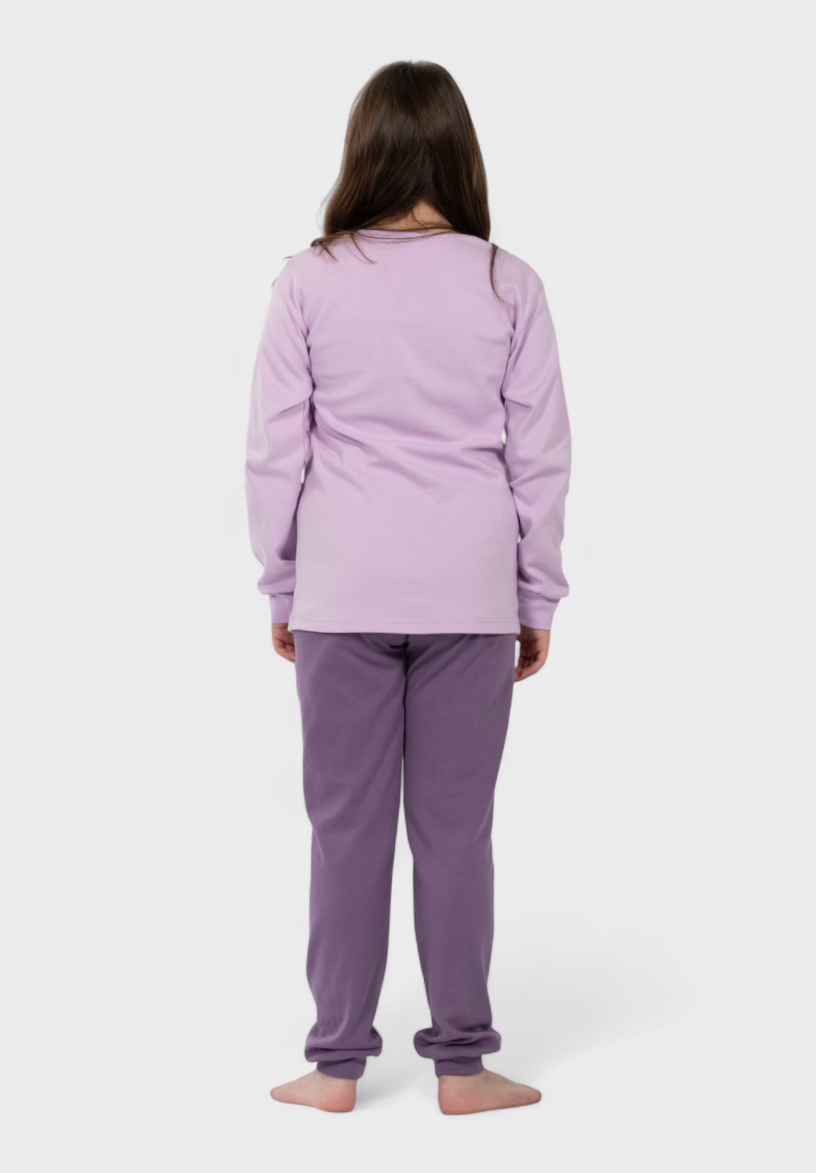 Εφηβική Πιτζάμα So Loved Λιλά Nina Club | 100% Βαμβάκι NCK26630-1-Λιλά φωτογραφία