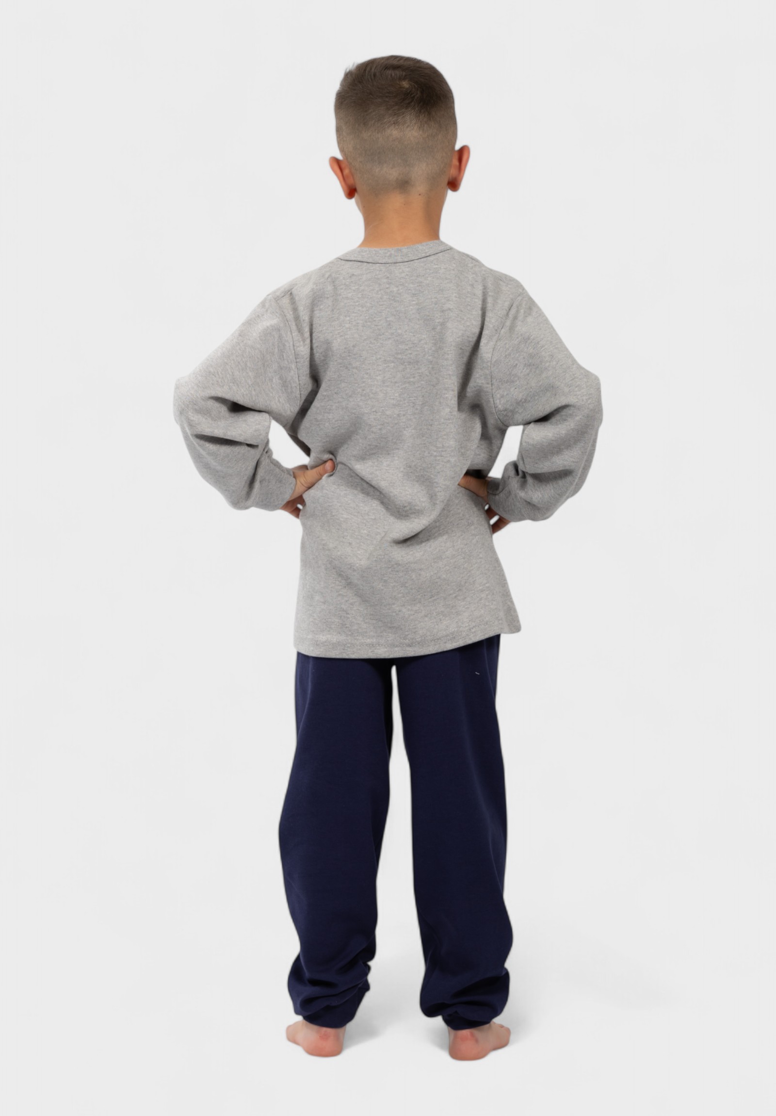 Παιδική Πιτζάμα Nina Club Popeye Γκρί– 100% Βαμβακερή NC26704-2-Γκρι φωτογραφία