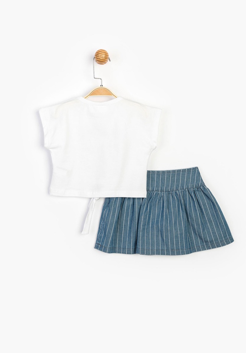 Σετ Μπλούζα - Φούστα παιδική / Βρεφική Heart PN15834 φωτογραφία