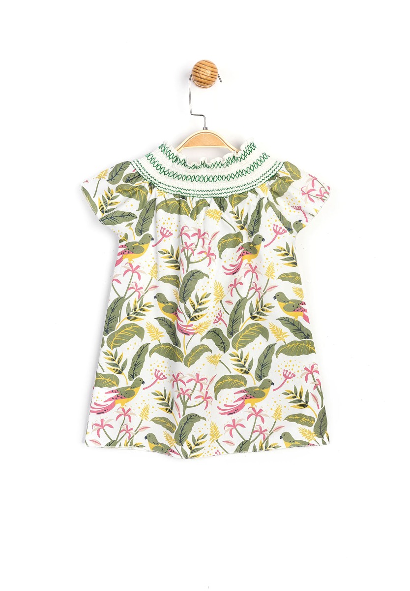 Φορεματάκι παιδικό - βρεφικό βαμβακερό Floral PL15777 φωτογραφία