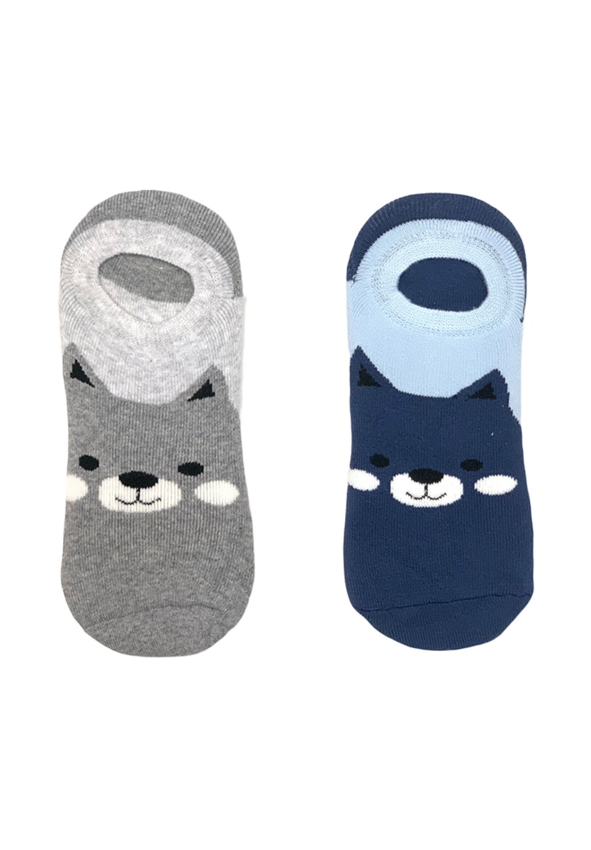 Bi Baby Σουμπά παιδικά πετσετέ αγόρι γκρί- μπλέ 2 Τεμ. W2168285B1