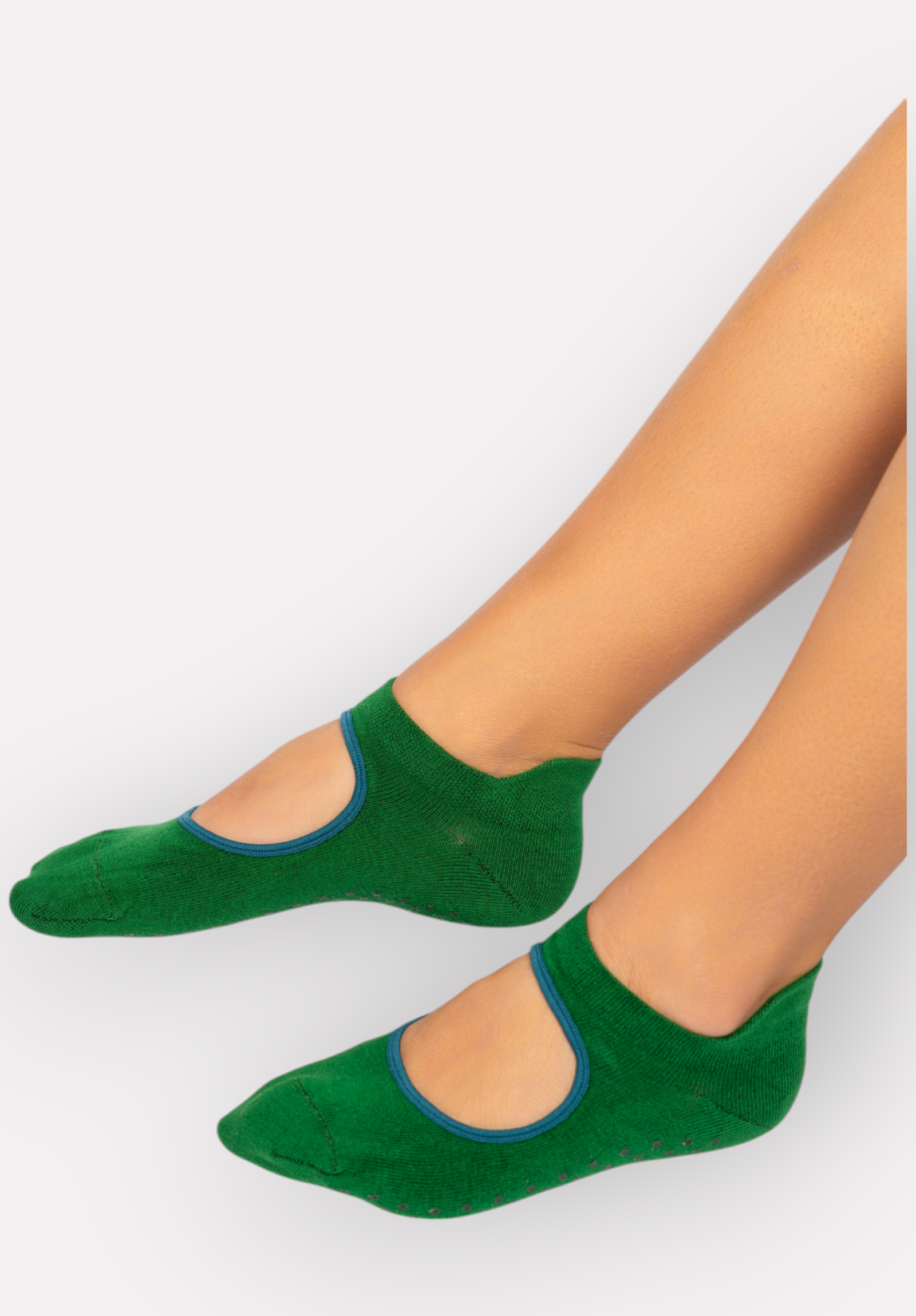  Κάλτσες γυναικείες για Yoga & Pilates Pro Socks PR11703-Πράσινο 2025