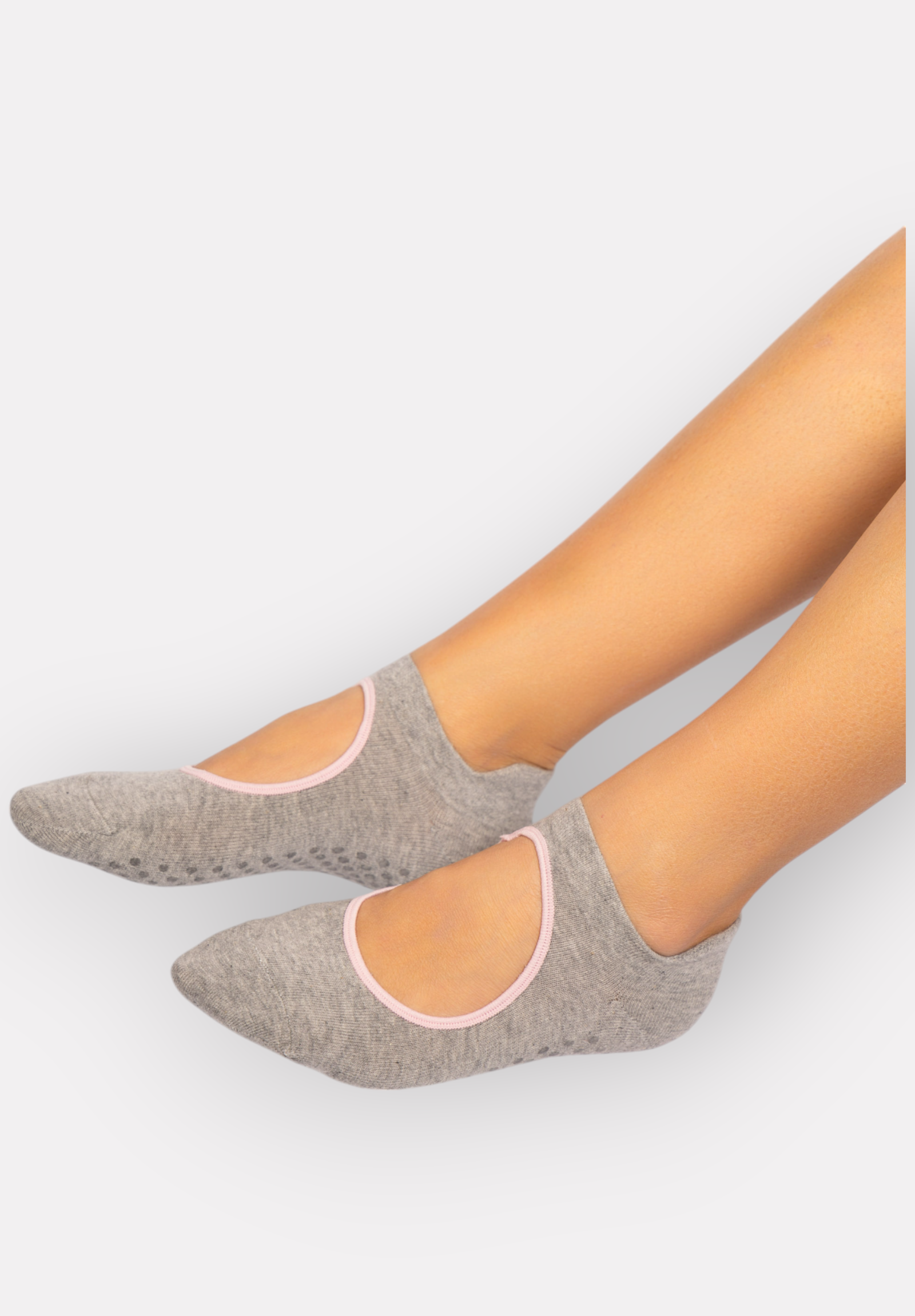  Κάλτσες γυναικείες για Yoga & Pilates Pro Socks PR11703-Γκρι 2025