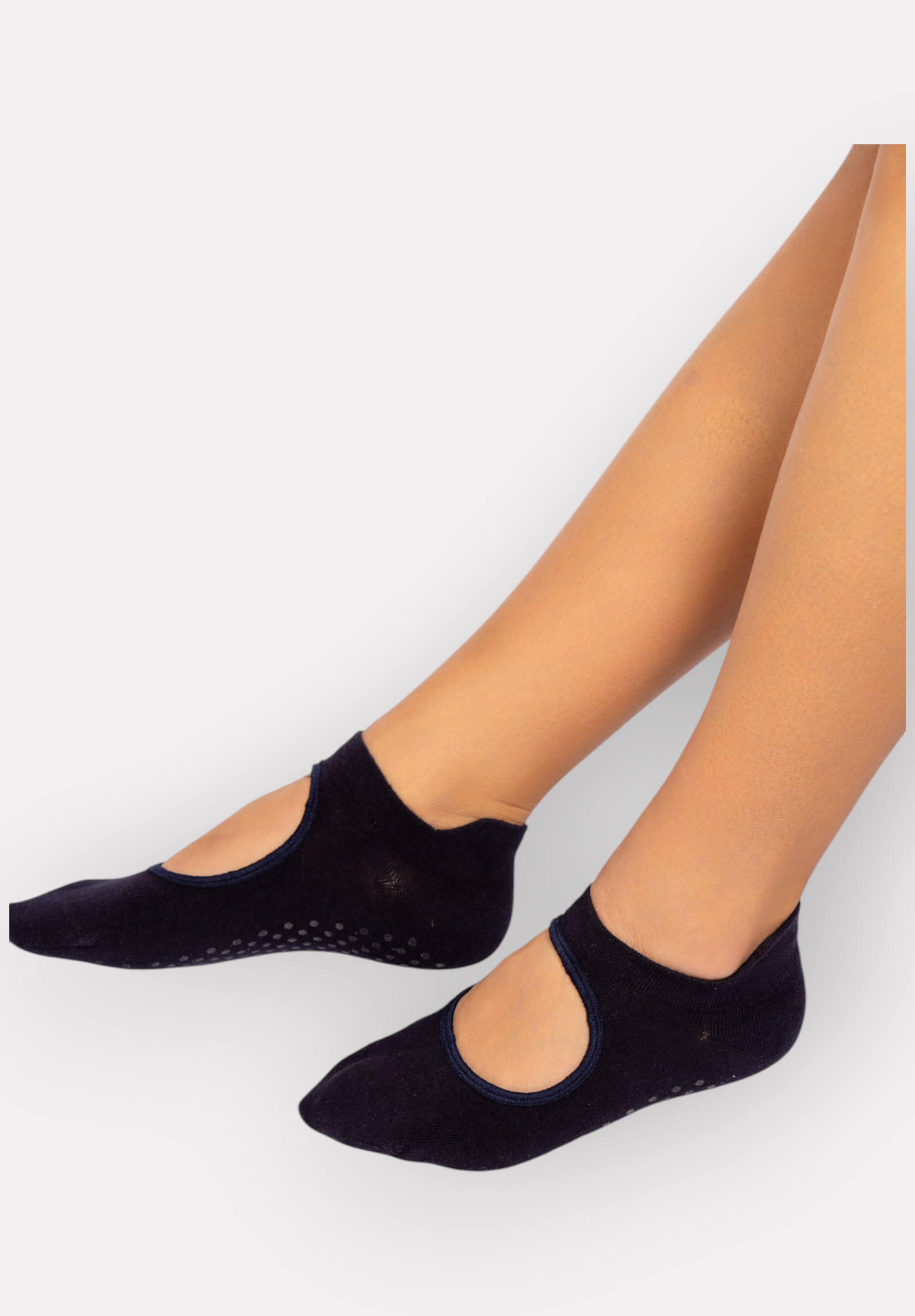  Κάλτσες γυναικείες για Yoga & Pilates Pro Socks PR11703-Μπλε 2025