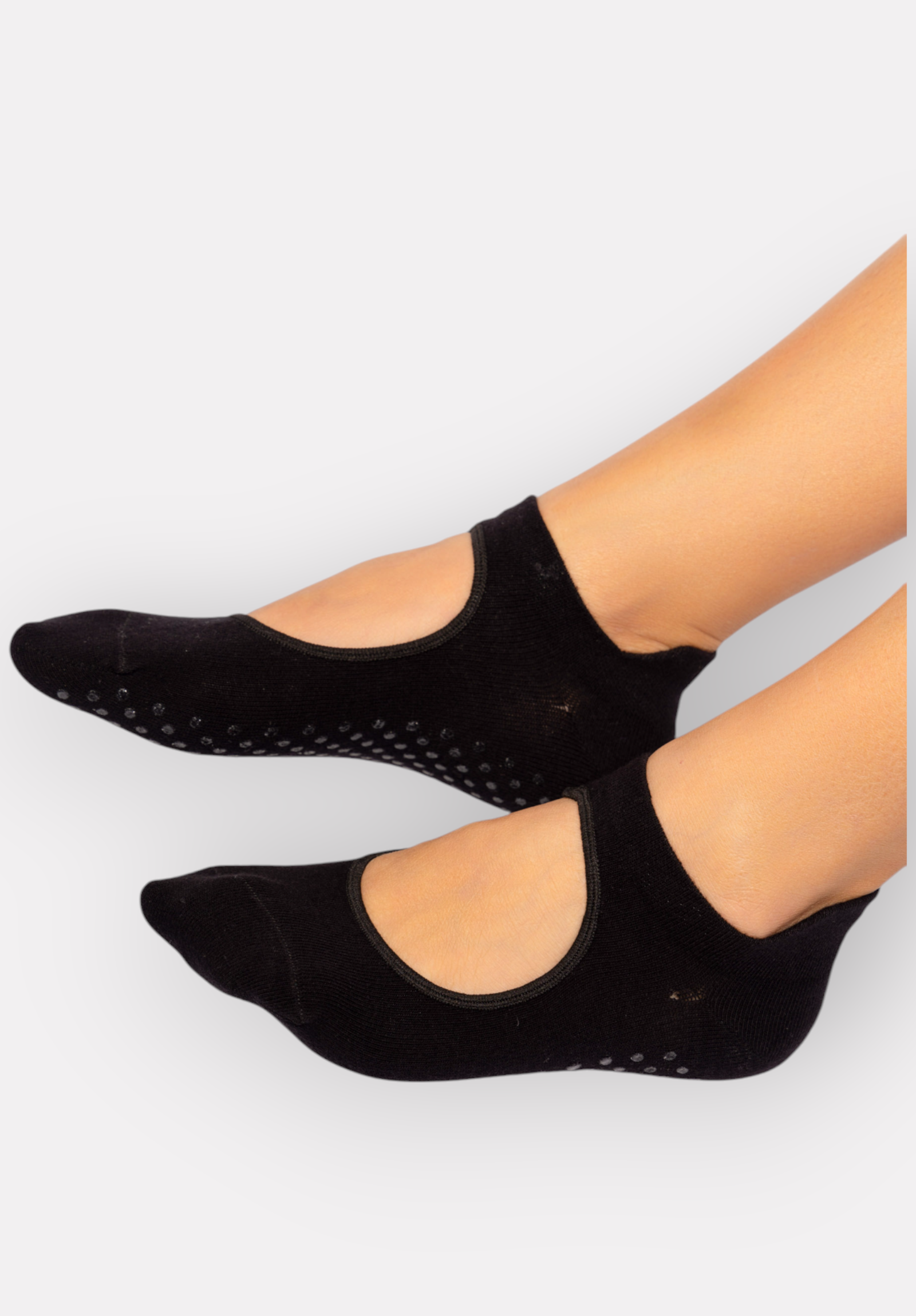  Κάλτσες γυναικείες για Yoga & Pilates Pro Socks PR11703-Μαύρο 2025