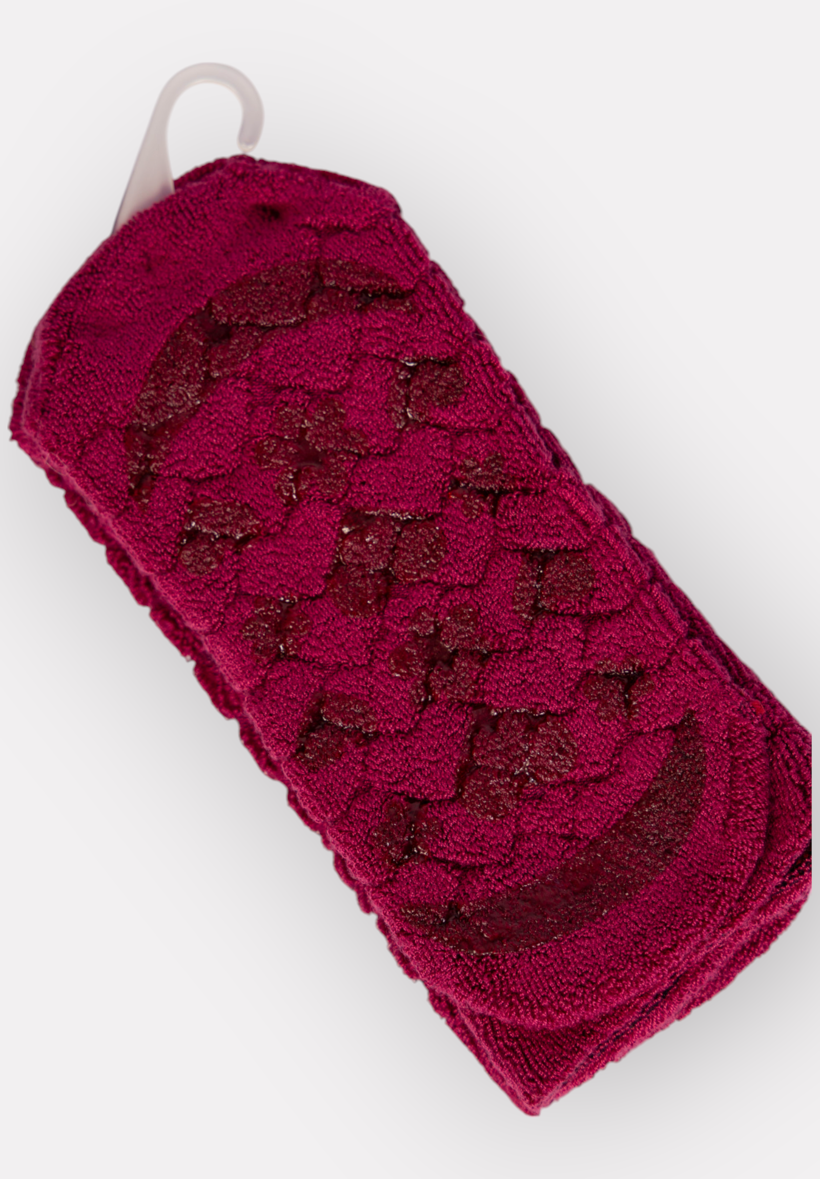  Κάλτσες γυναικείες πετσετέ με τάπες Pro Socks PR24904-Wine 2025