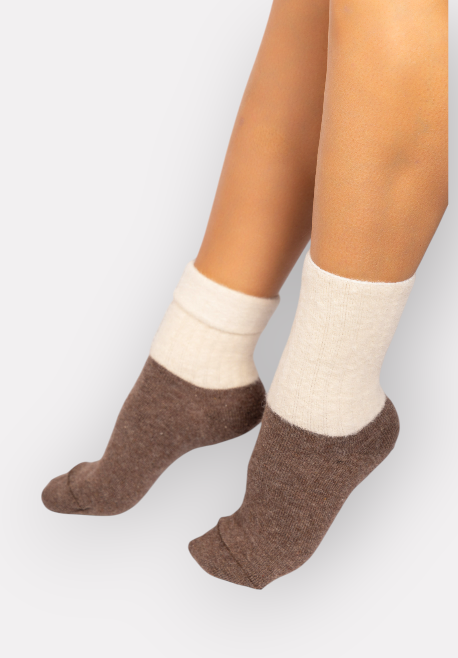  Κάλτσες γυναικείες μάλλινες χνουδωτές Lampswool Pro Socks PR25030-Γκρι 2025