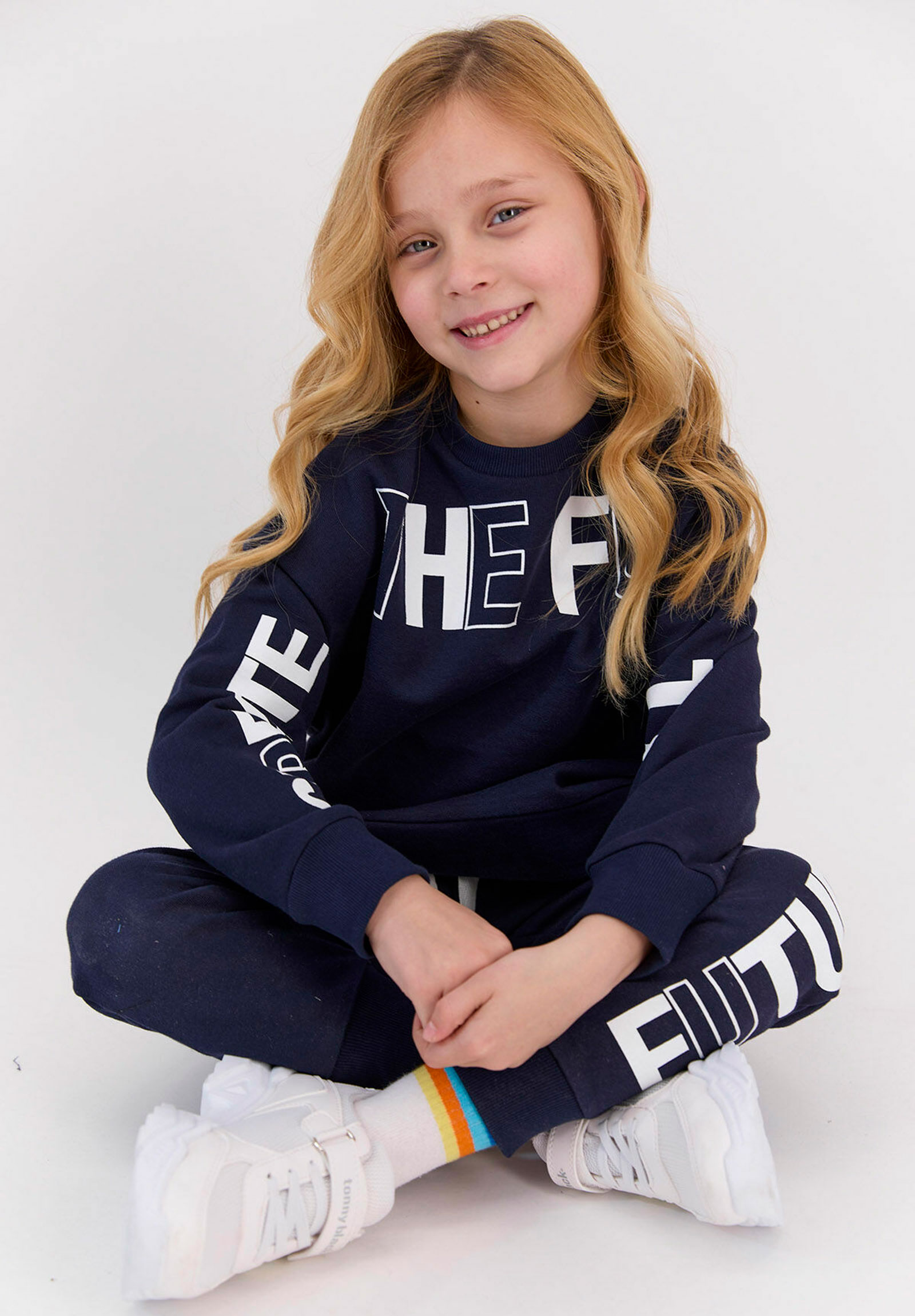 Rolypoly Φόρμα παιδική Rolypoly The Future RP2614A-Μπλε Σκούρο