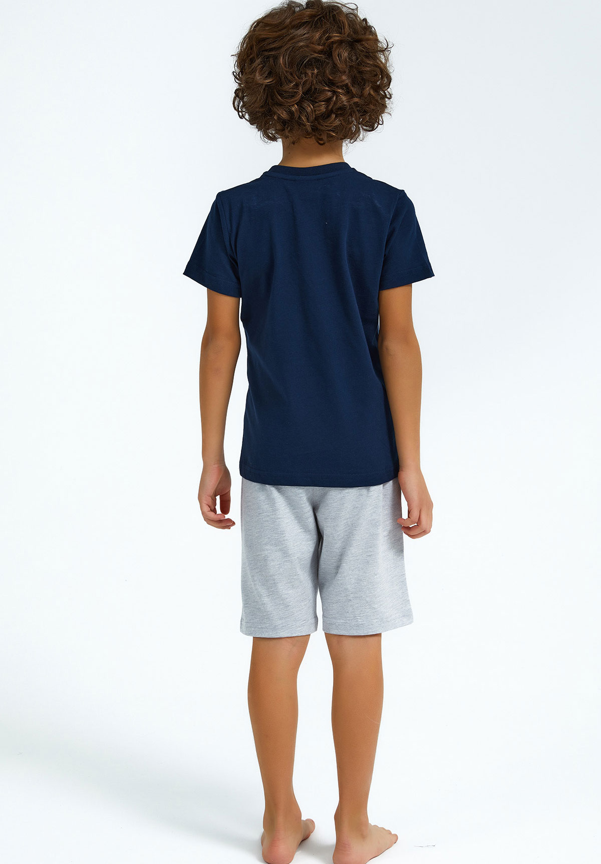 Πιτζάμα παιδική Rolypoly Classic Style RP2701B-Μπλε φωτογραφία