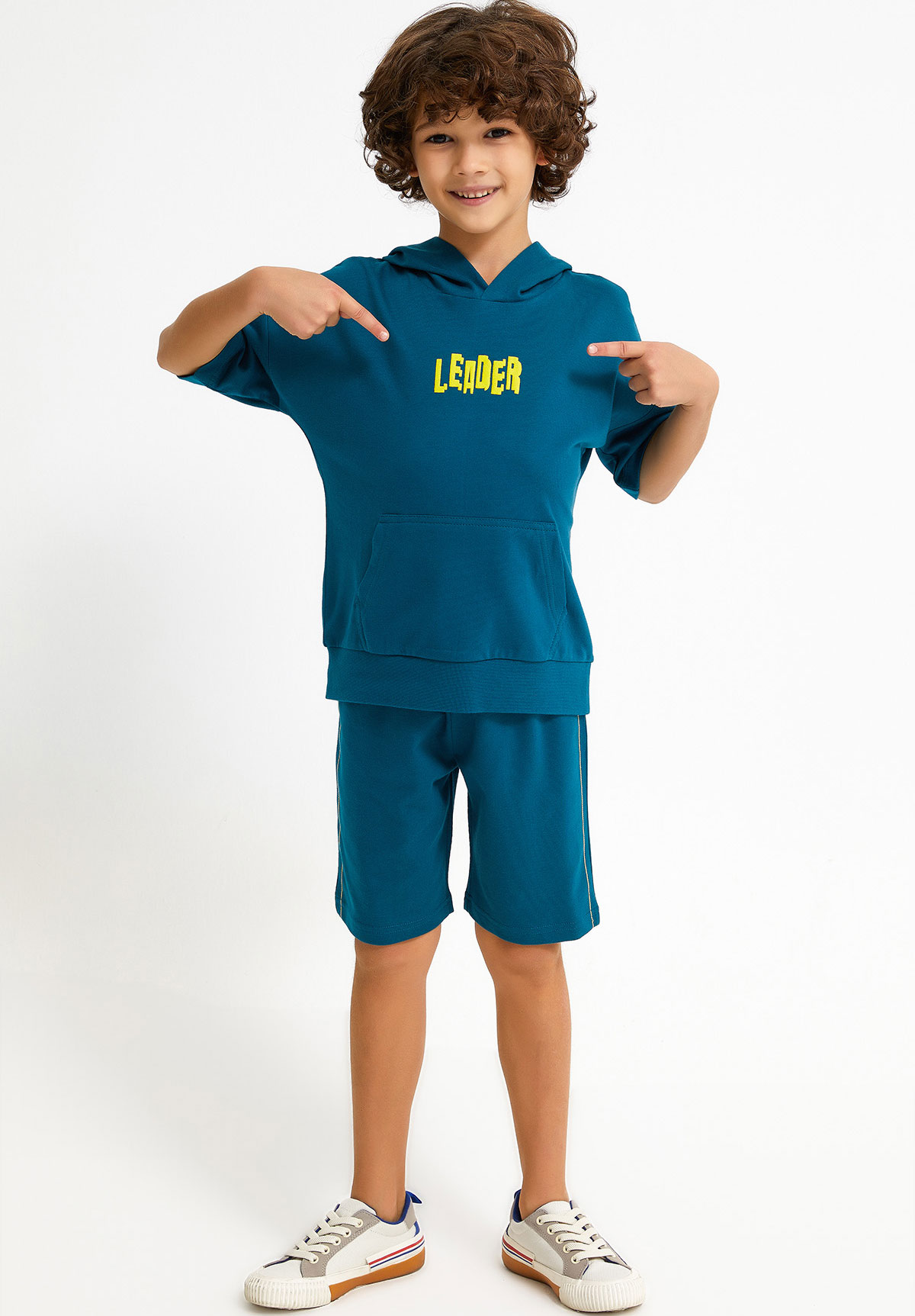 Φόρμα παιδική αγόρι Roly Poly Leader RP2737-Πετρόλ φωτογραφία