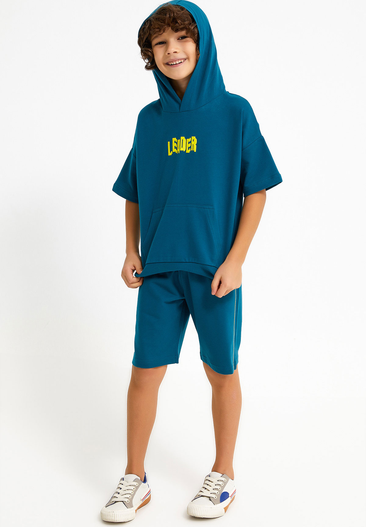 Φόρμα παιδική αγόρι Roly Poly Leader RP2737-Πετρόλ φωτογραφία