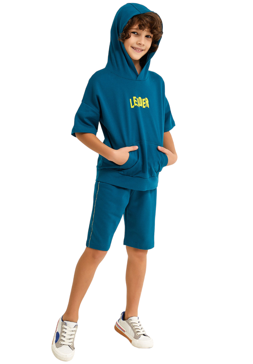 Rolypoly Φόρμα παιδική αγόρι Roly Poly Leader RP2737-Πετρόλ