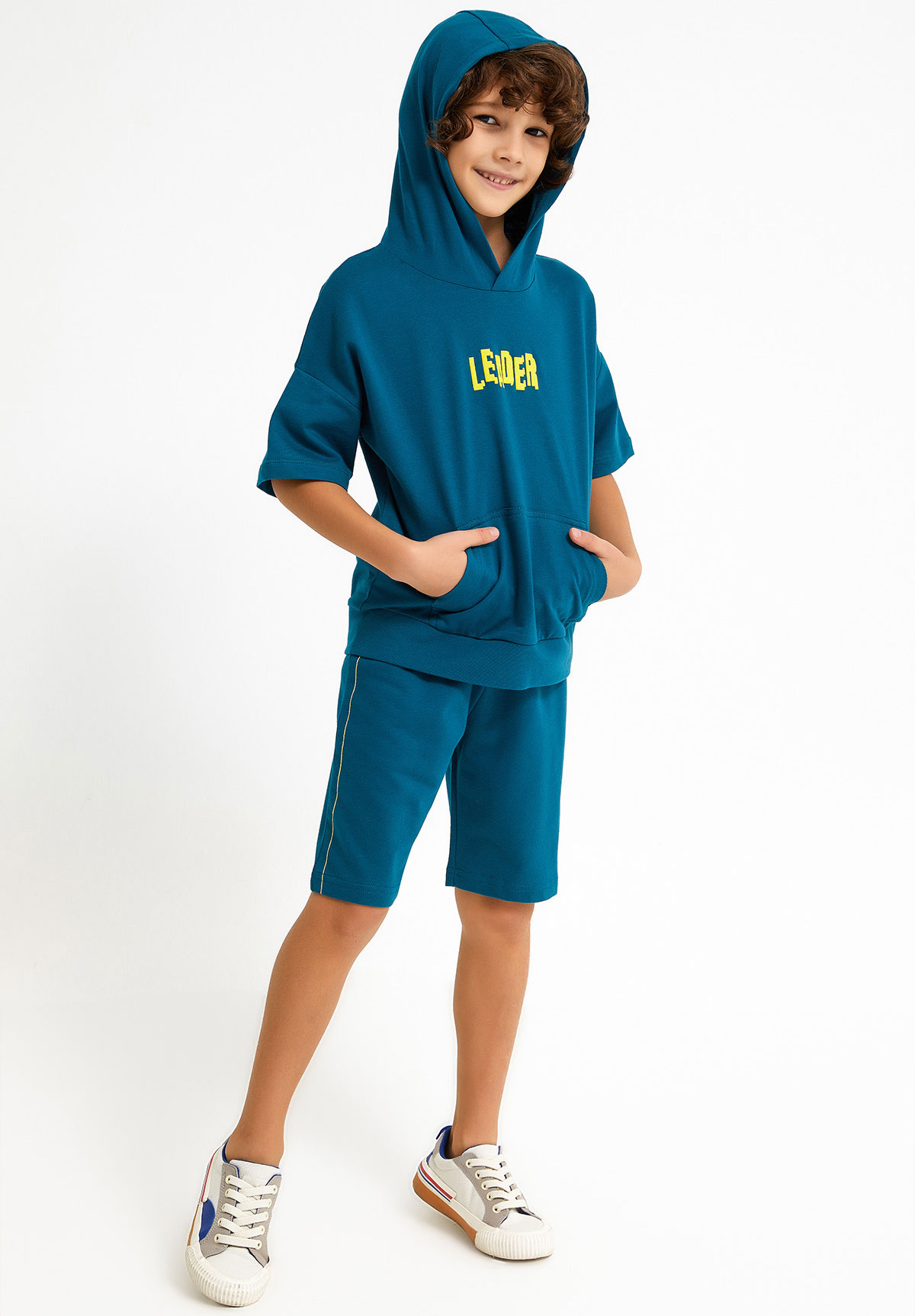 Φόρμα παιδική αγόρι Roly Poly Leader RP2737-Πετρόλ φωτογραφία