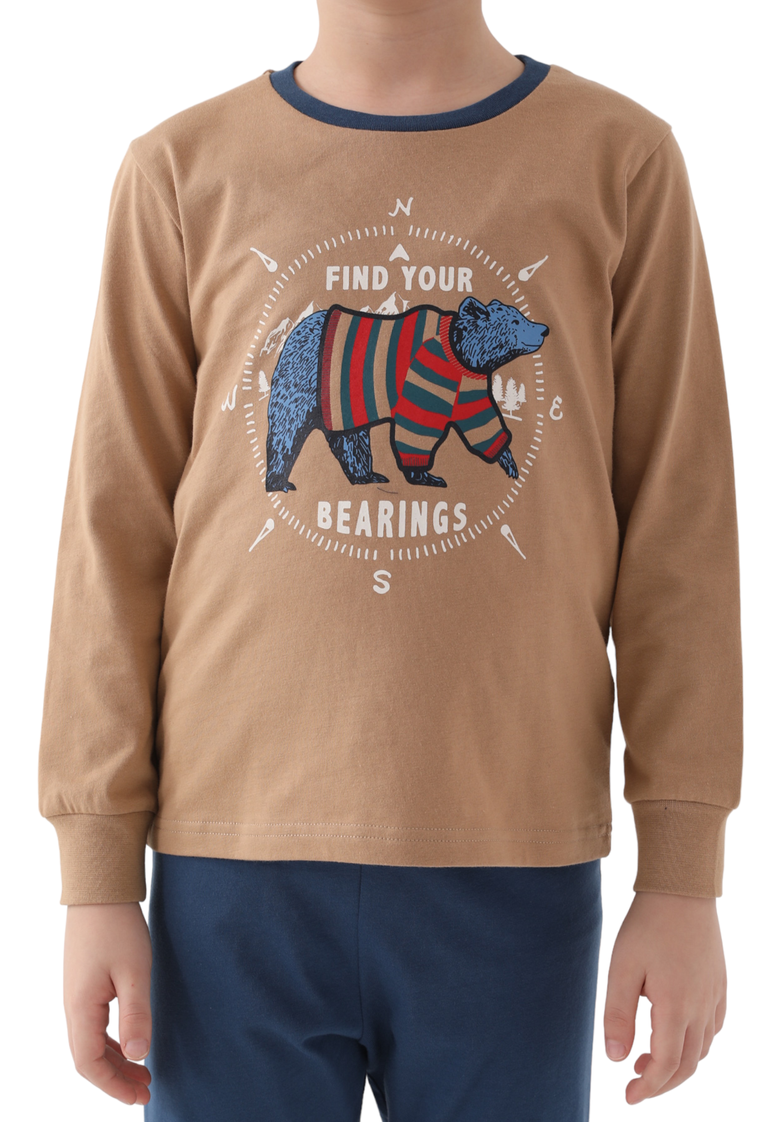 Πιτζάμα εφηβική Rolypoly Bear RP3202B-Κάραμελ φωτογραφία