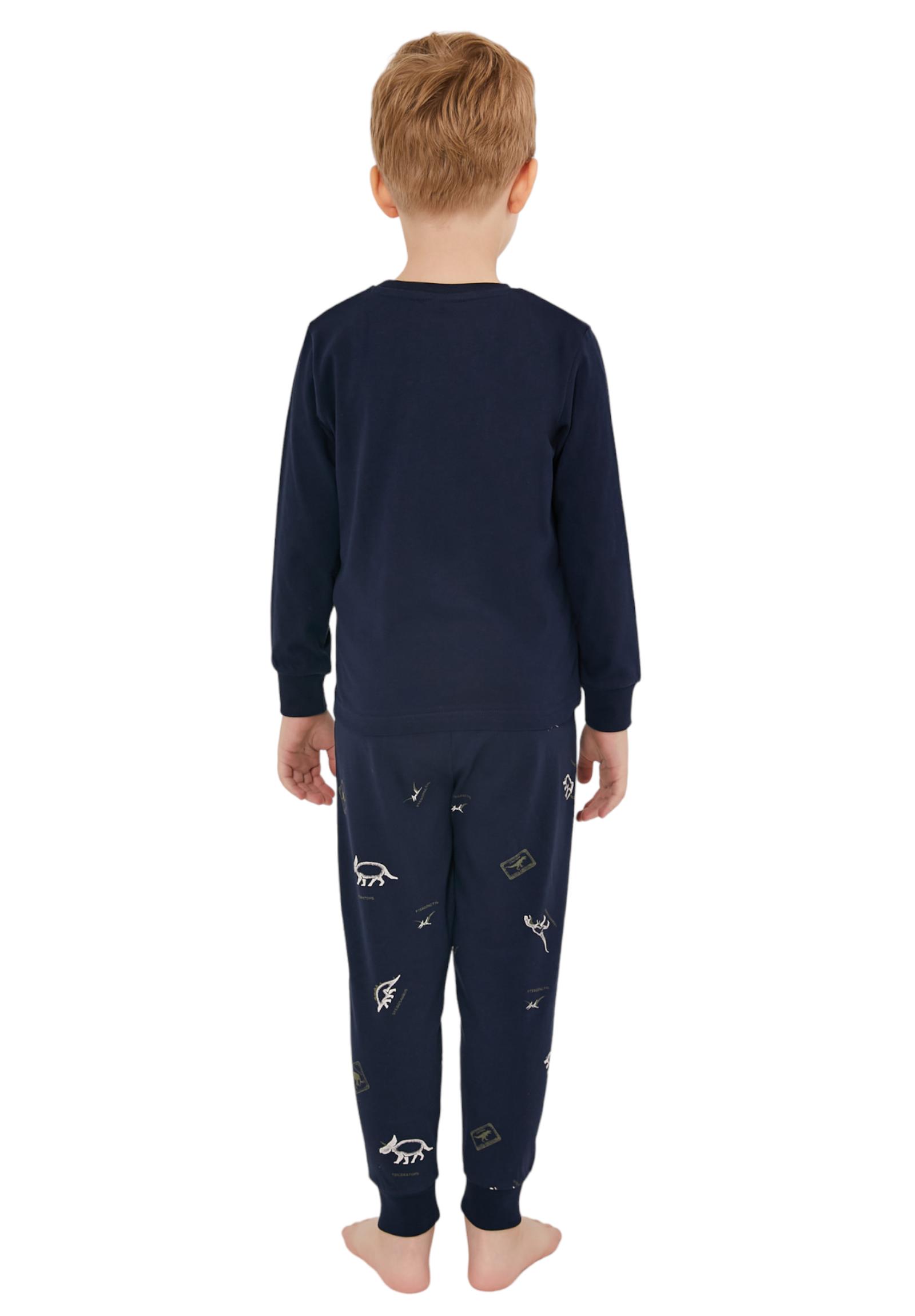 Πιτζάμα εφηβική Rolypoly TREX boy RP3221B-Μπλε Σκούρο φωτογραφία