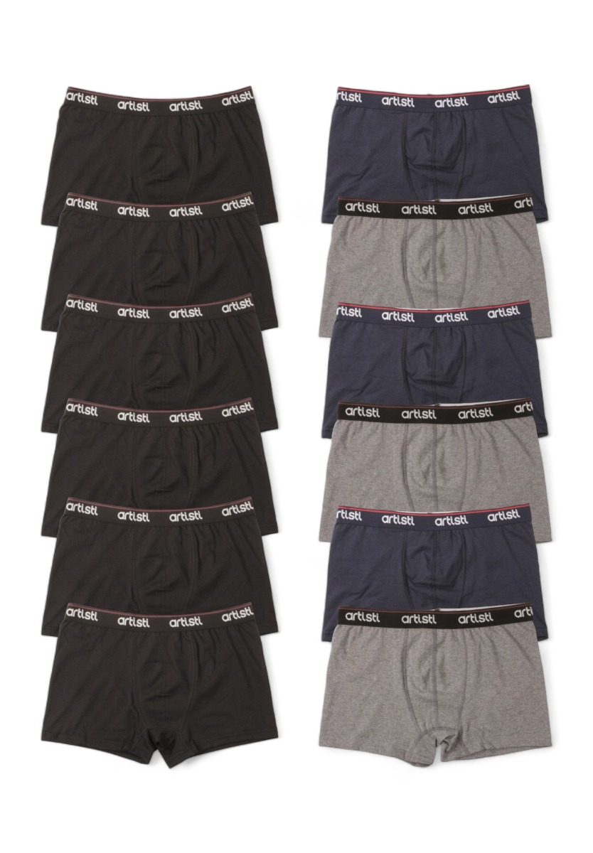 Artisti Boxer ανδρικά Super προσφορά Artisti 12 Τεμ. RTST2628-Πολύχρωμο