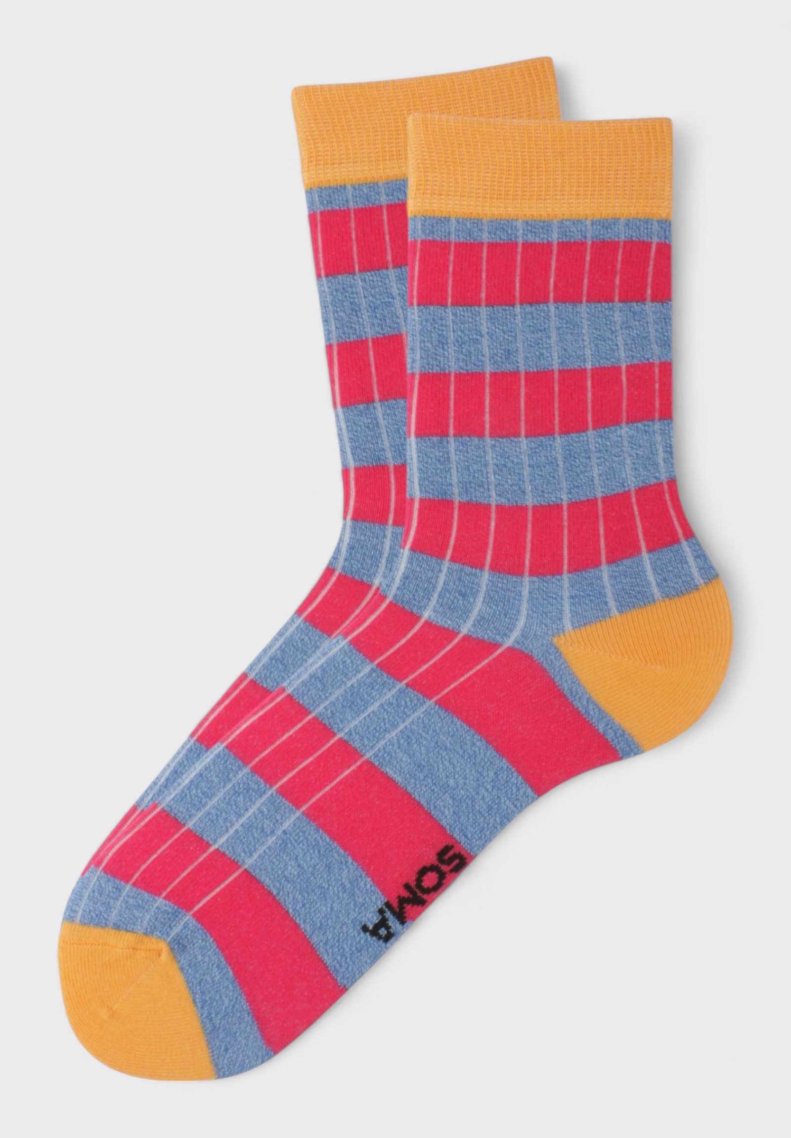 Γυναικείες Fashion Κάλτσες Soma Narin – Σετ 3 Τεμαχίων SSC22782-Πολύχρωμο φωτογραφία