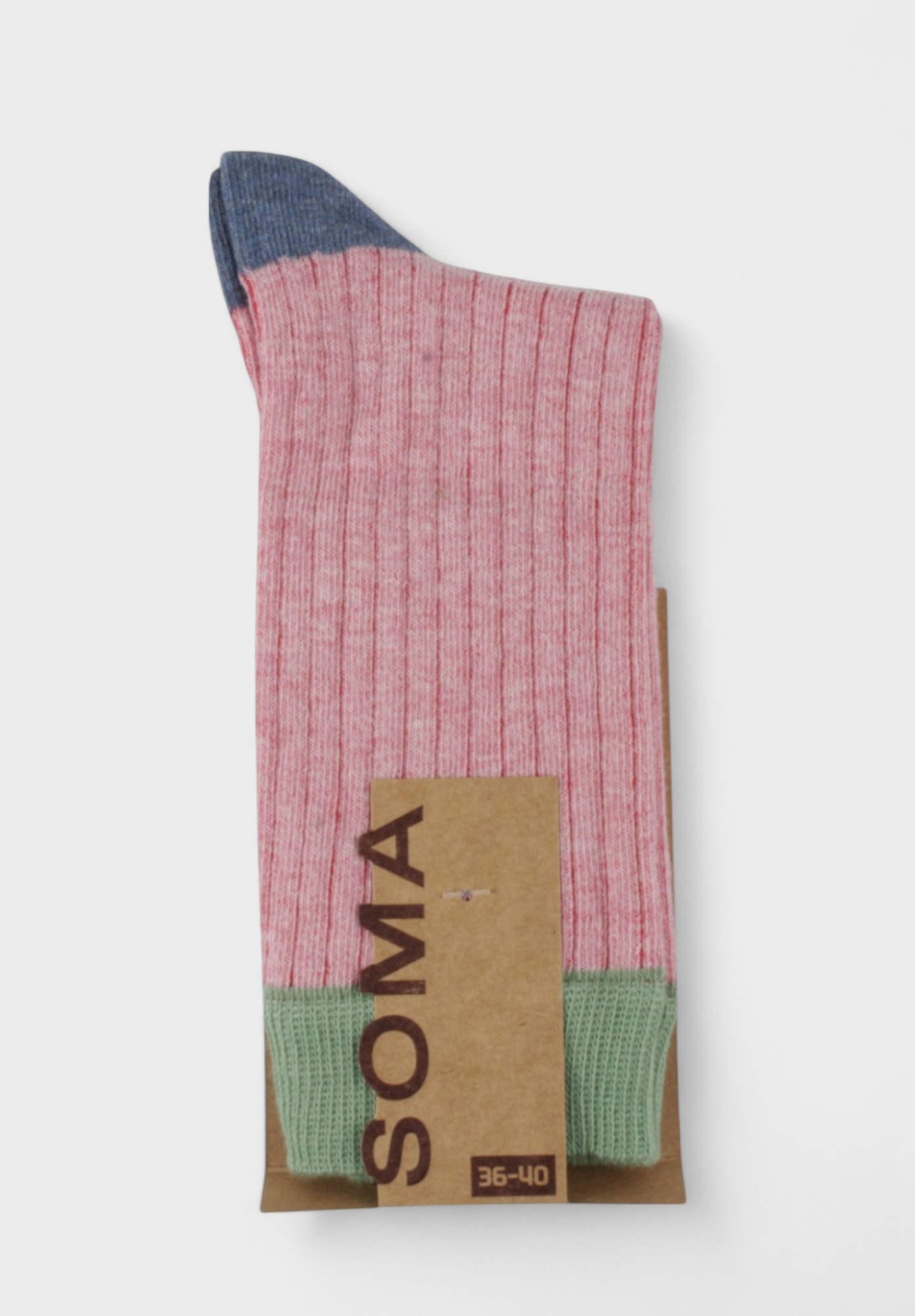 Soma Γυναικείες fashion κάλτσες Soma Brenda – πολύχρωμο σετ 3 τεμαχίων SSC22810-Πολύχρωμο