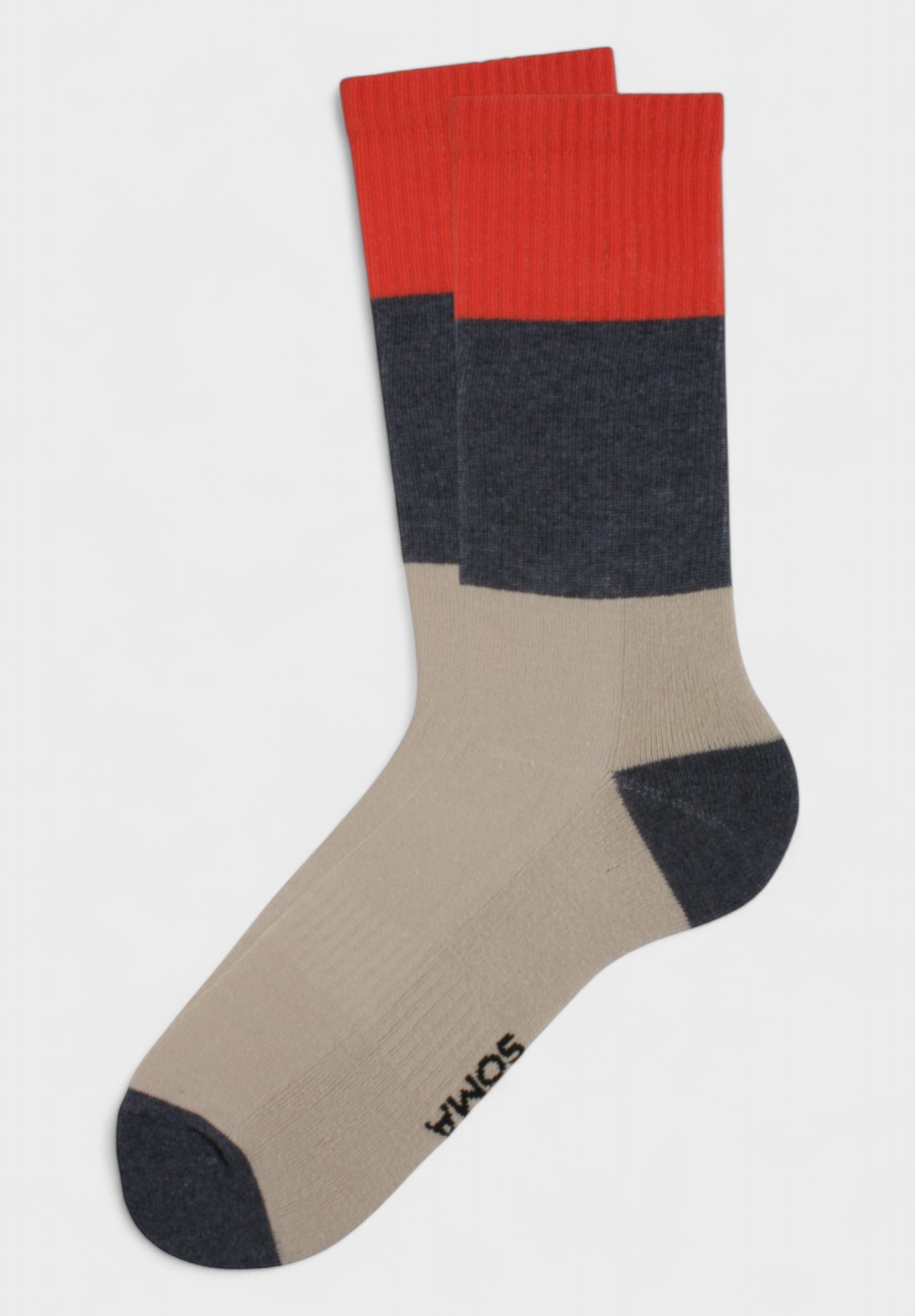 Ανδρικές Αθλητικές Κάλτσες Soma Nathan – Σετ 3 Τεμαχίων SSC22917-Πολύχρωμο φωτογραφία