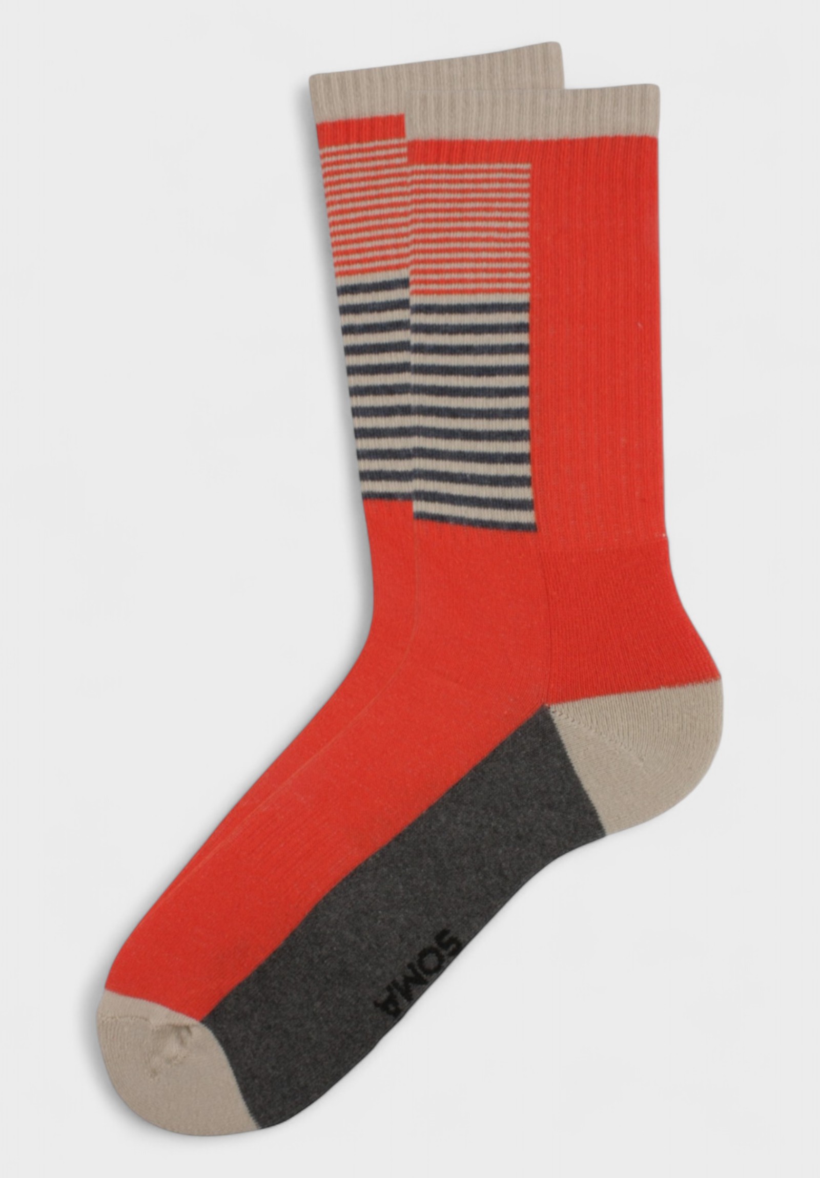 Ανδρικές Αθλητικές Κάλτσες Soma Nathan – Σετ 3 Τεμαχίων SSC22917-Πολύχρωμο φωτογραφία