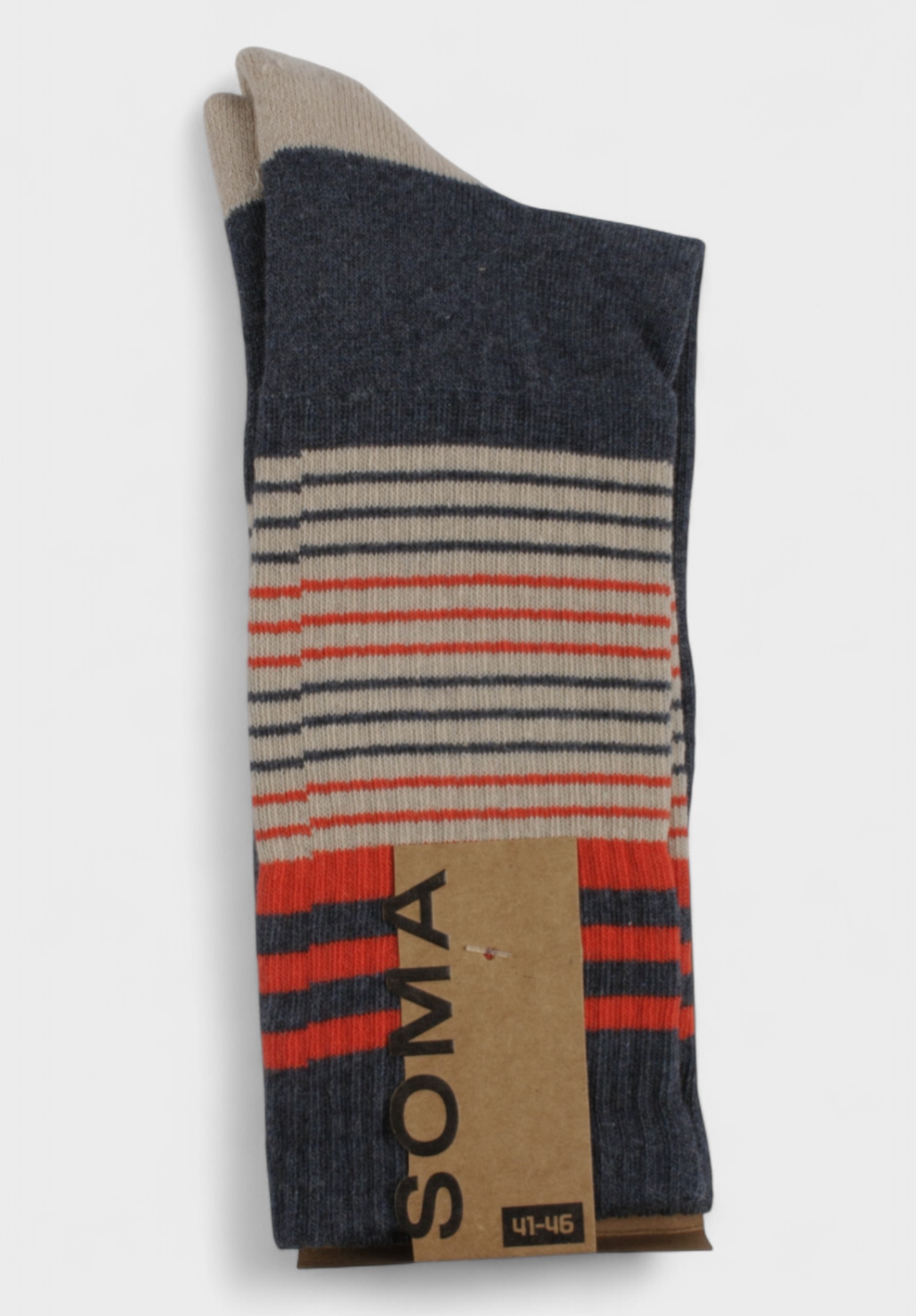 Ανδρικές Αθλητικές Κάλτσες Soma Nathan – Σετ 3 Τεμαχίων SSC22917-Πολύχρωμο φωτογραφία