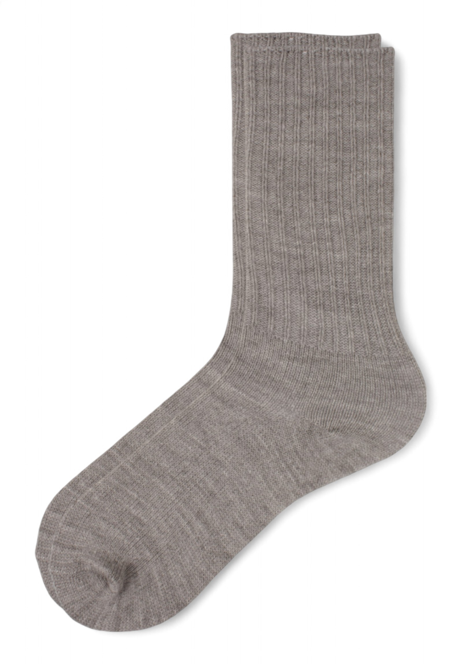  Κάλτσες γυναικείες Rib μάλλινες Soma Grey SS6013-7-Γκρι 2025