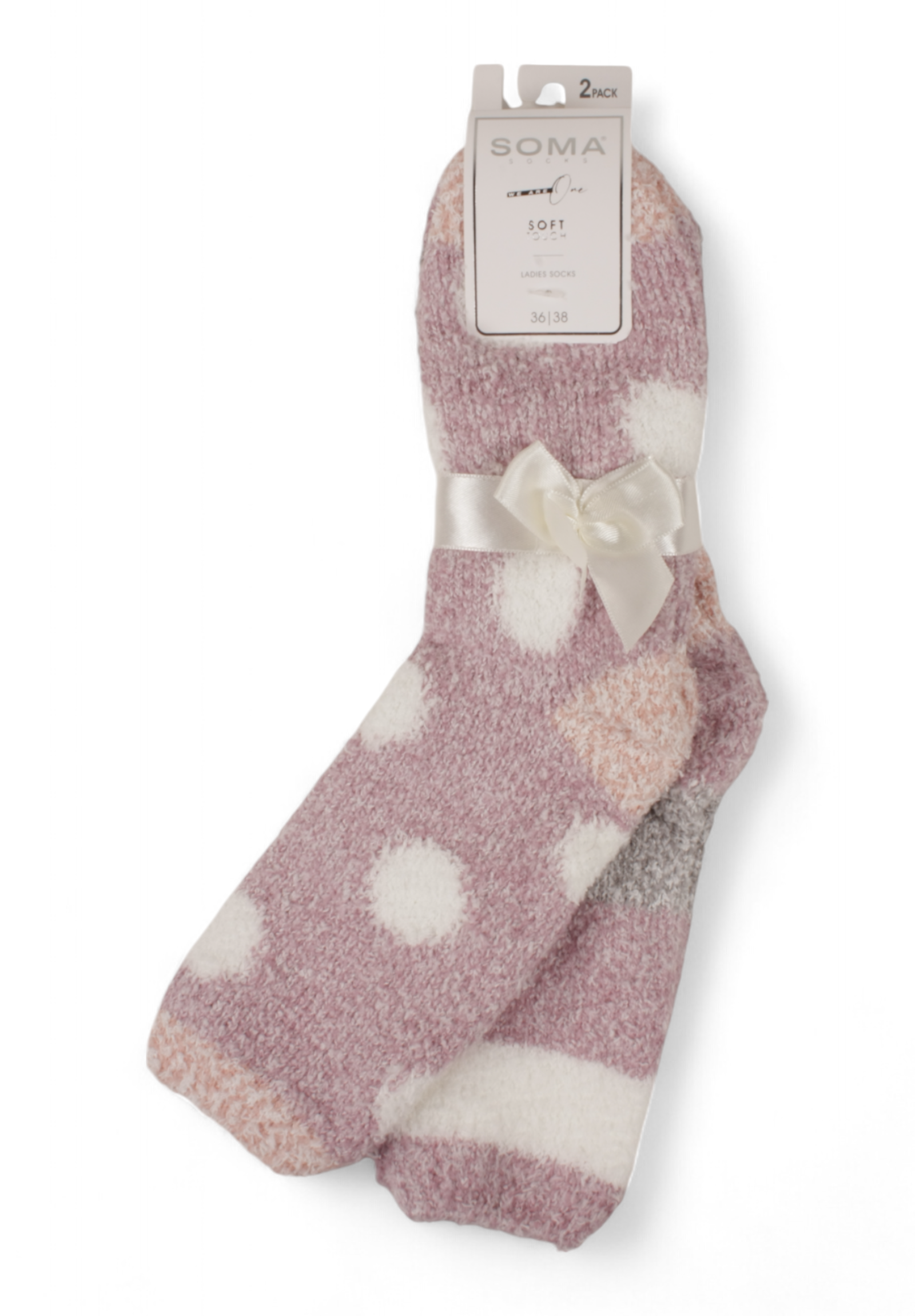  Κάλτσες γυναικείες χνουδωτές Soft Touch Soma SS6434-Λιλά 2025