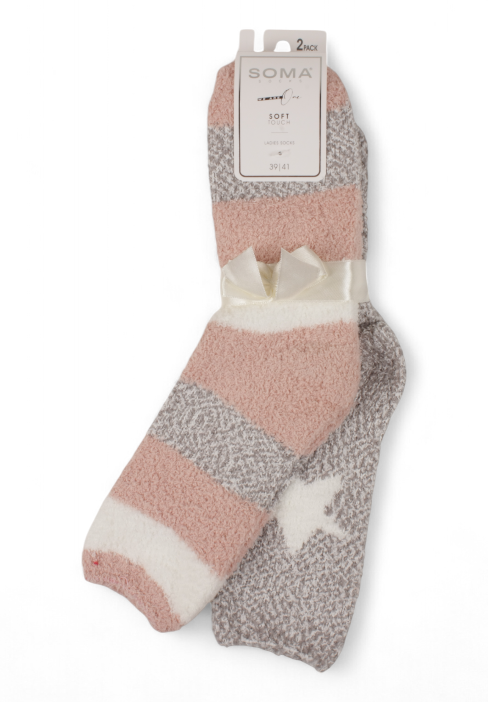  Κάλτσες γυναικείες χνουδωτές Soft Touch Soma SS6434-Γκρι 2025
