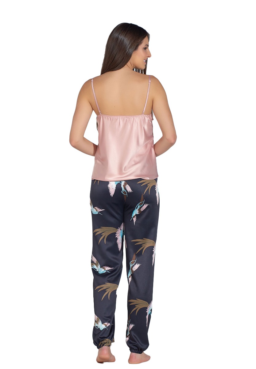 Σετ ρόμπα - πιτζάμα σατέν Elegant Night 12886 φωτογραφία