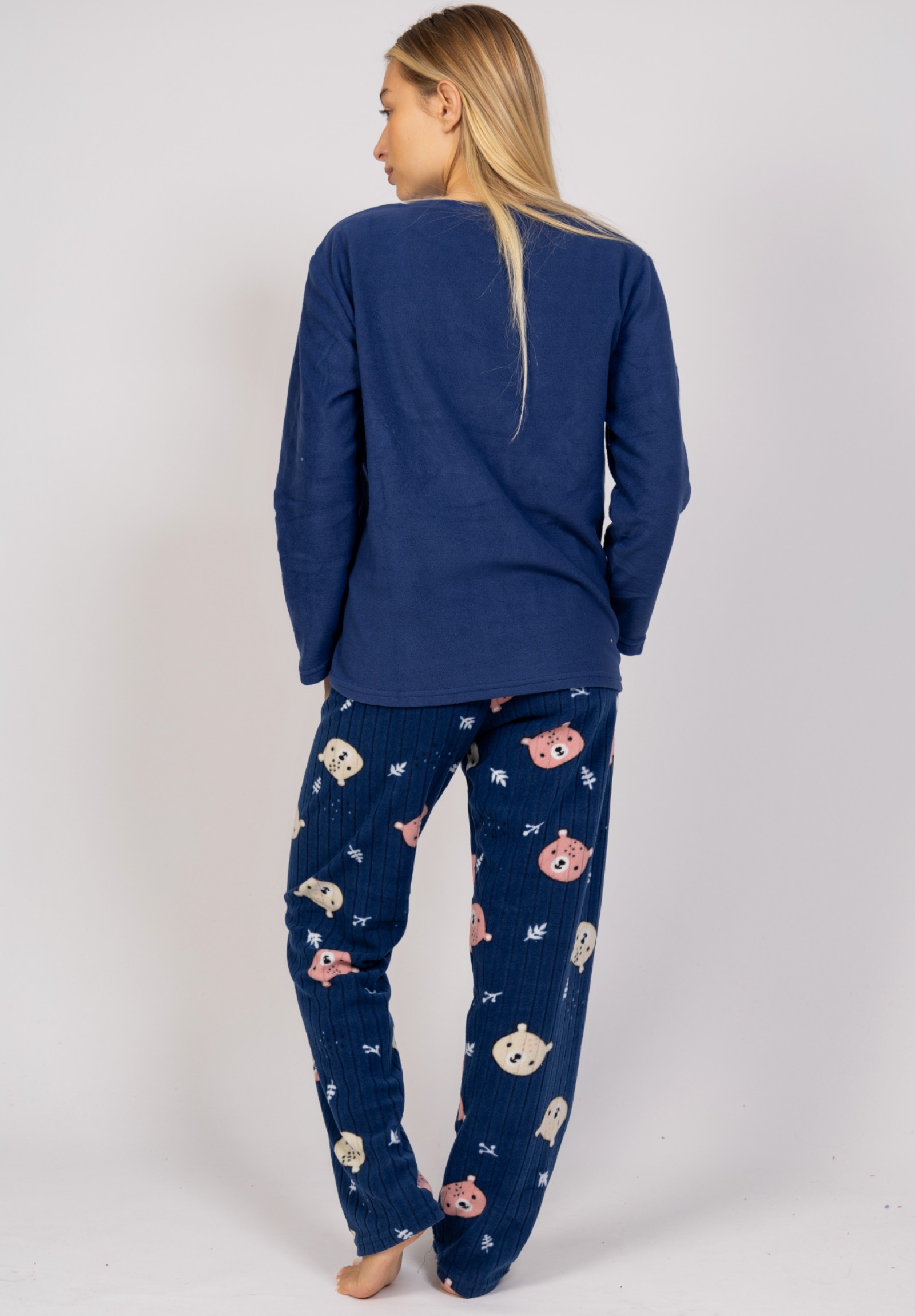 Πιτζάμα γυναικεία Fleece You Look Amazing Sexen SXN23061-A-Μπλε φωτογραφία