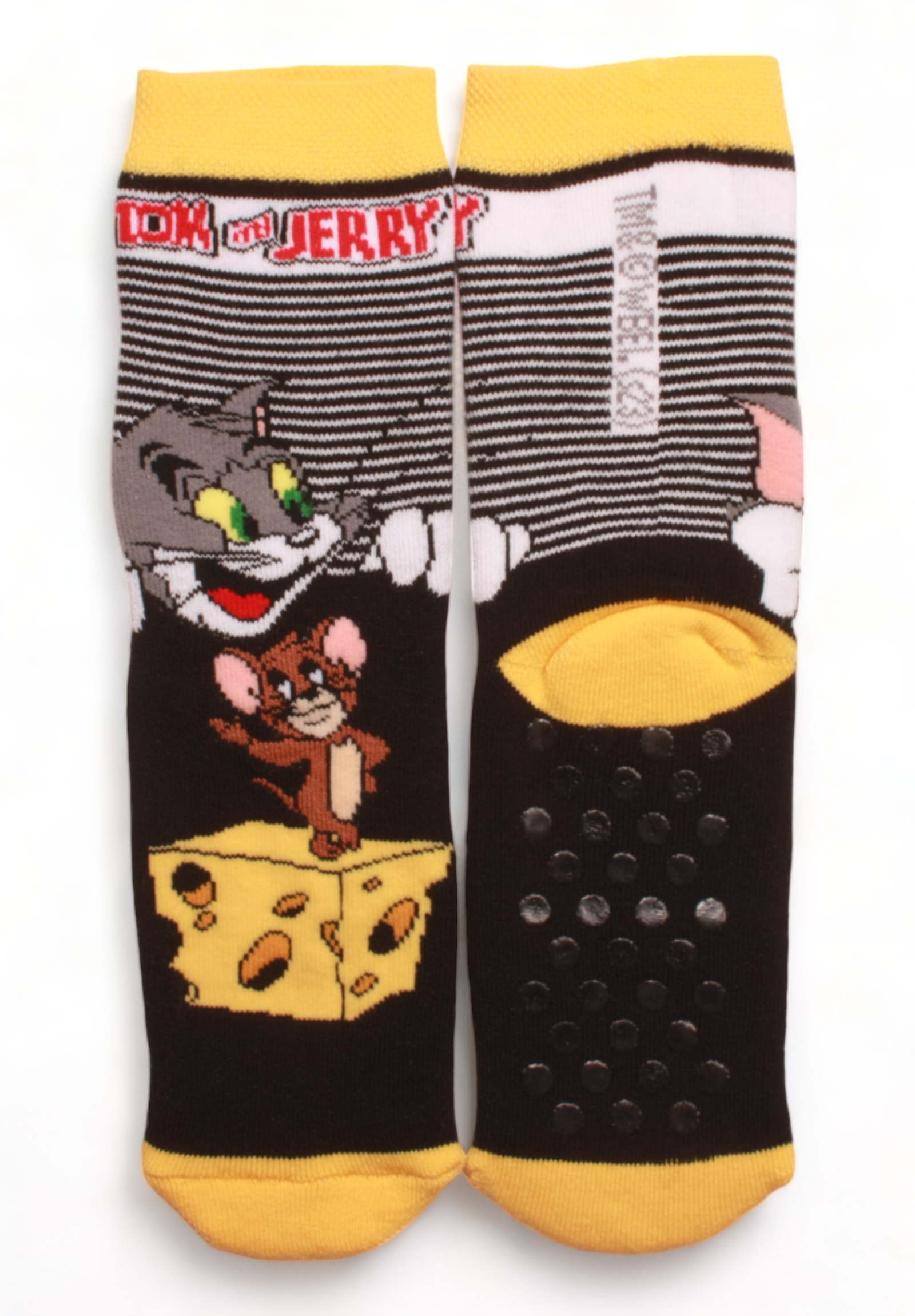 Κάλτσες παιδικές πετσετέ με τάπες Tom & Jerry 3 Τεμ. TJ21601-Πολύχρωμο φωτογραφία