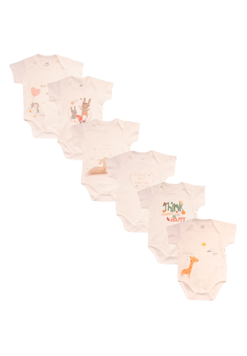 Trendy Κορμάκια βρεφικά Trendy Lets Fly 6 Τεμ. TR56857B