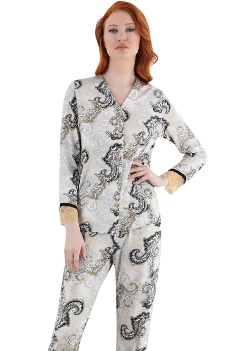 Πιτζάμα γυναικεία Sevim Soft Lahour 13114 φωτογραφία