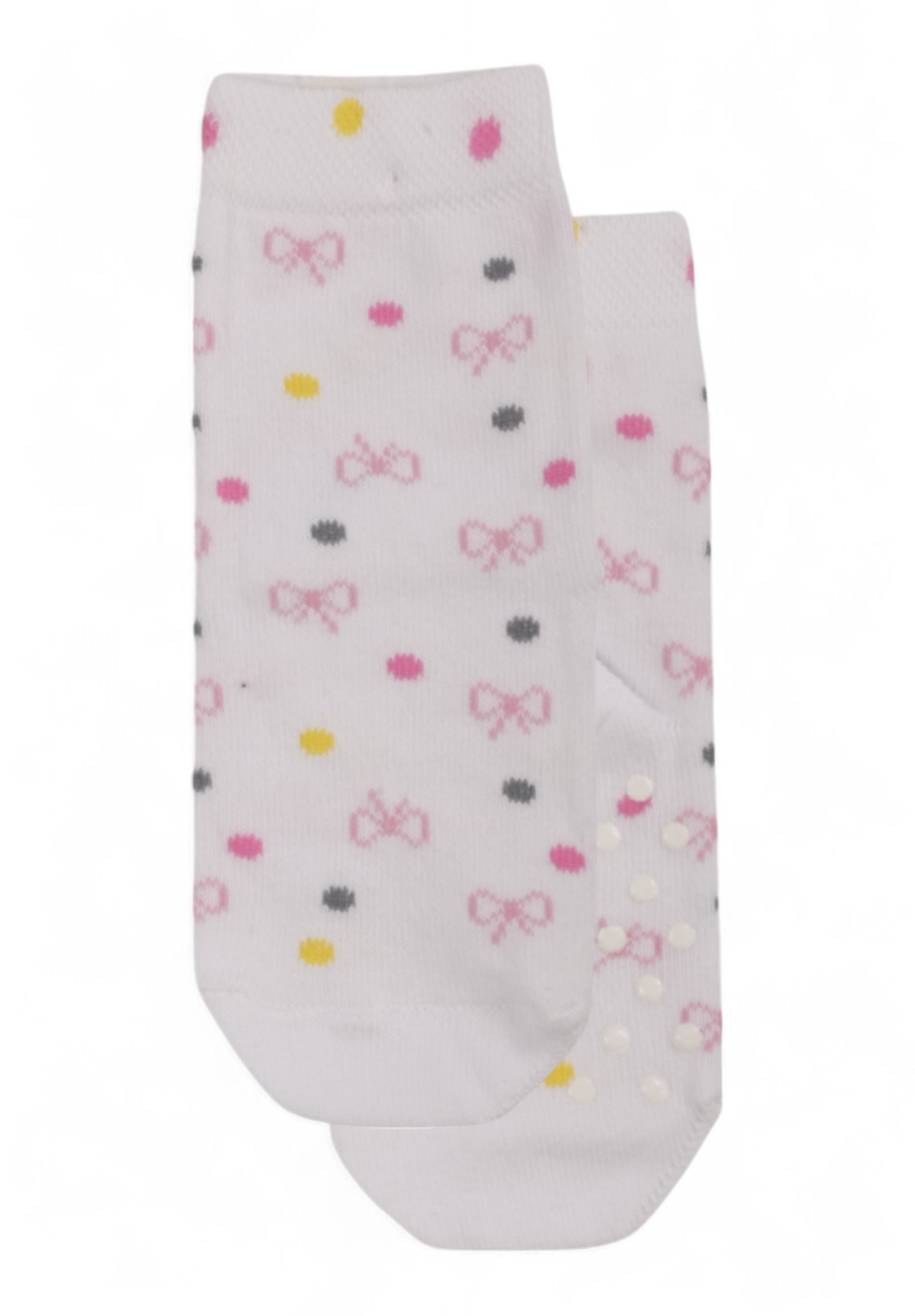 Καλτσάκια βρεφικά με τάπες Yumese Bows 3 Τεμ. YUM3521-Πολύχρωμο φωτογραφία