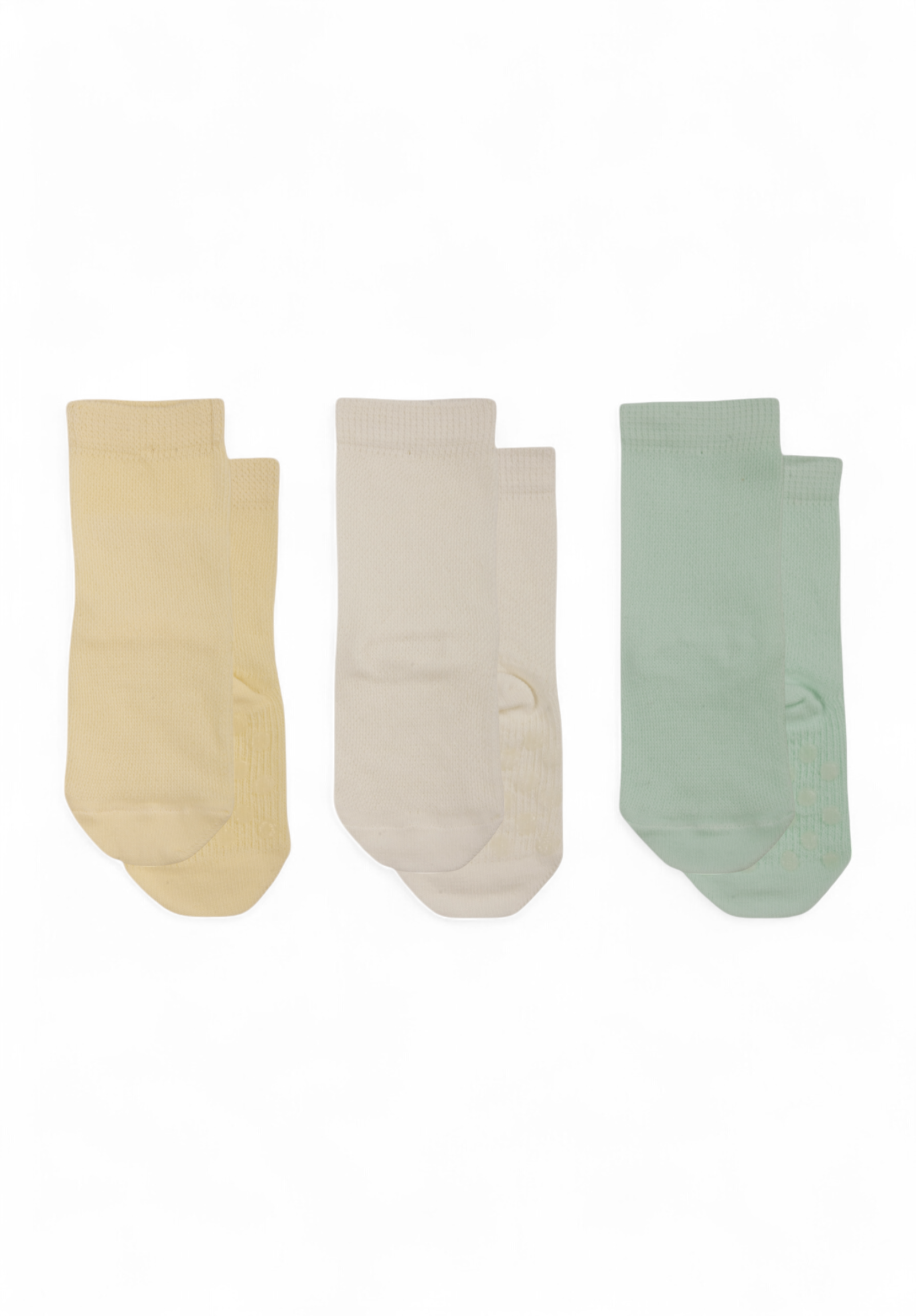 Yumese Καλτσάκια βρεφικά με τάπες Yumese Young Lady 3 Τεμ. YUM4059-1-Πολύχρωμο