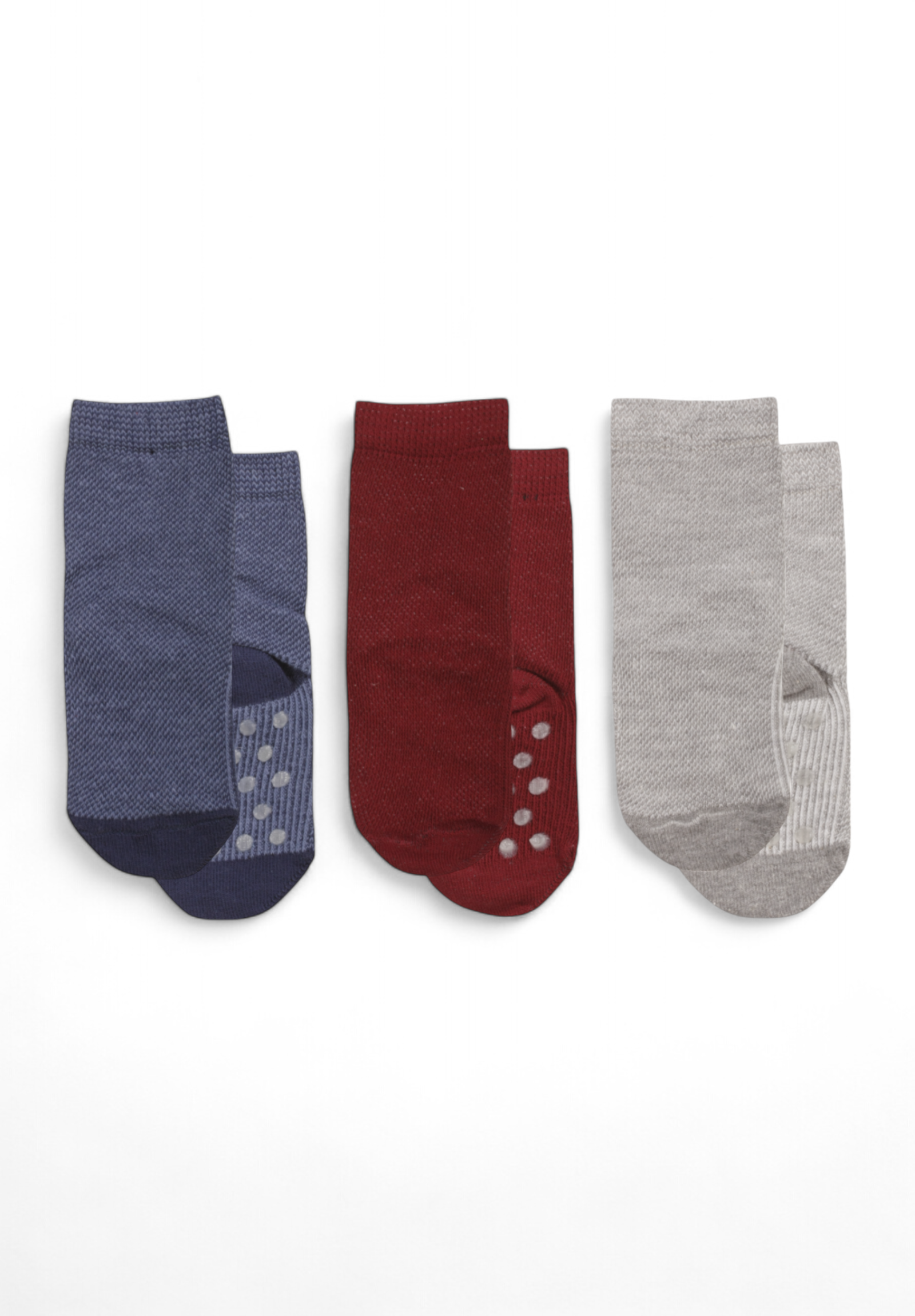 Yumese Καλτσάκια βρεφικά με τάπες Yumese Winter Boy 3 Τεμ. YUM4059-Πολύχρωμο